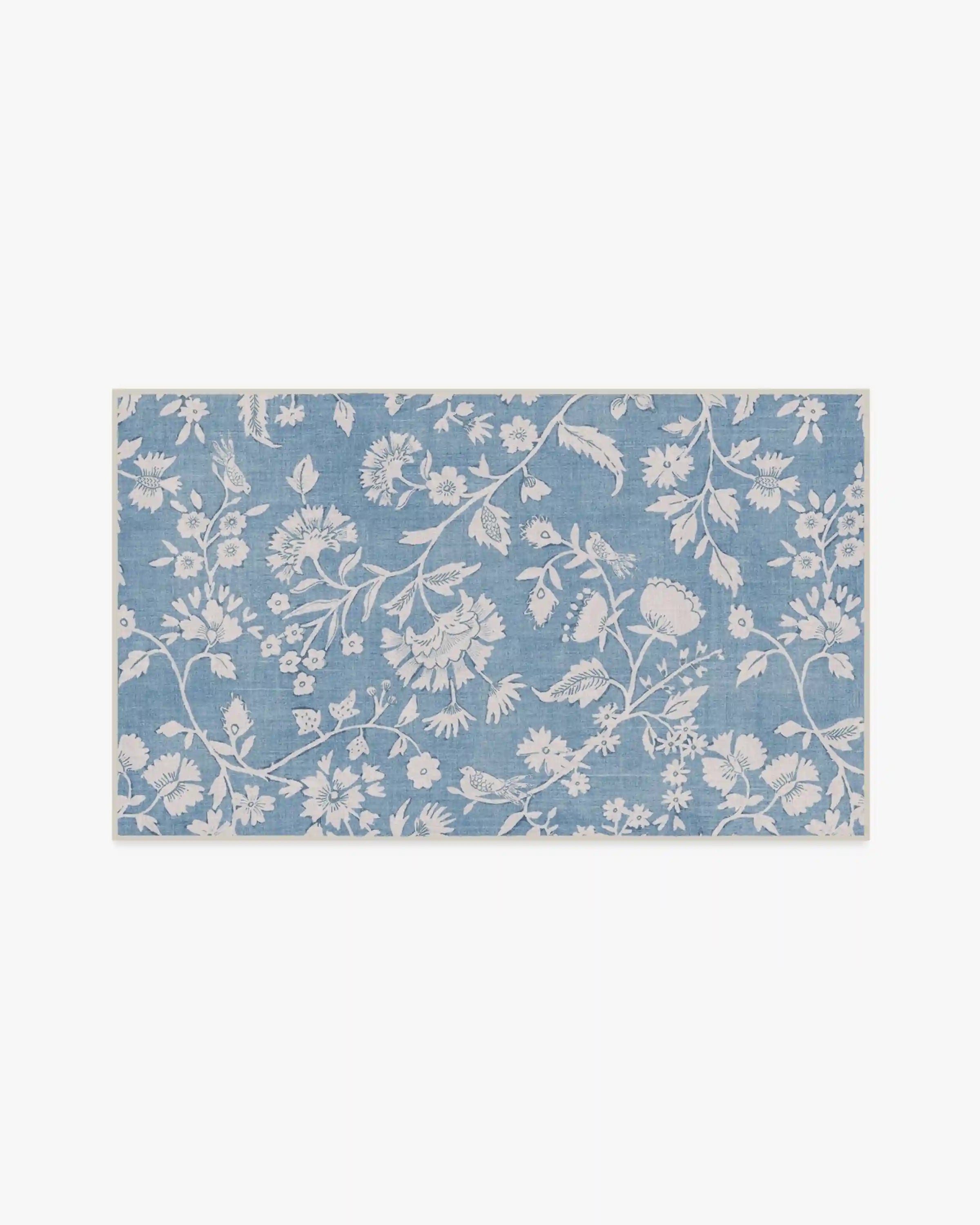 Brenna Slate Blue & Cream Rug