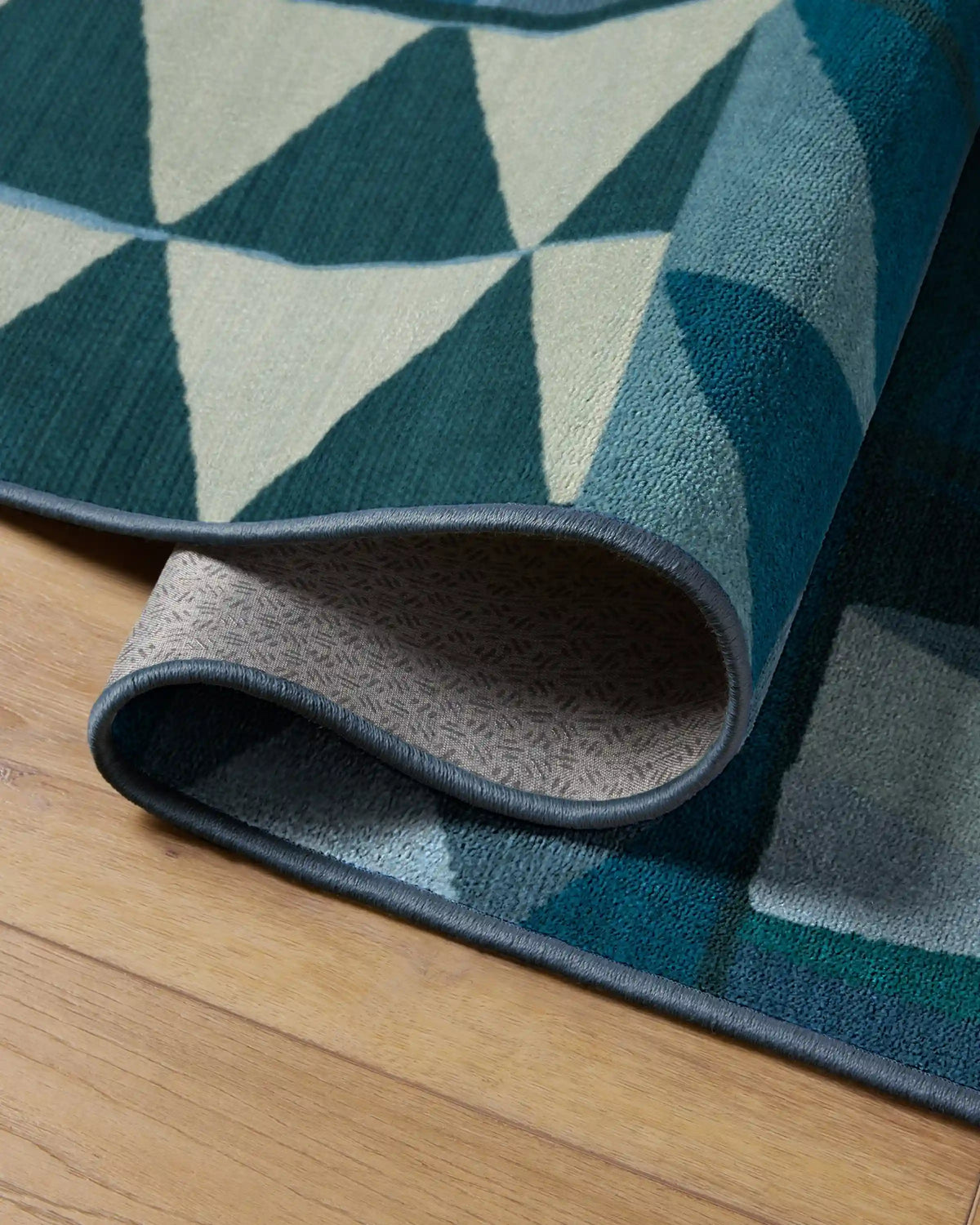 Cadra Blue Teal Rug by Jungalow