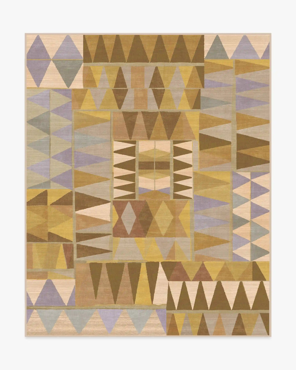 Cadra Ochre Rug by Jungalow