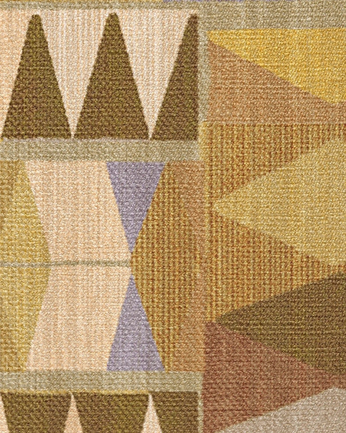 Cadra Ochre Rug by Jungalow