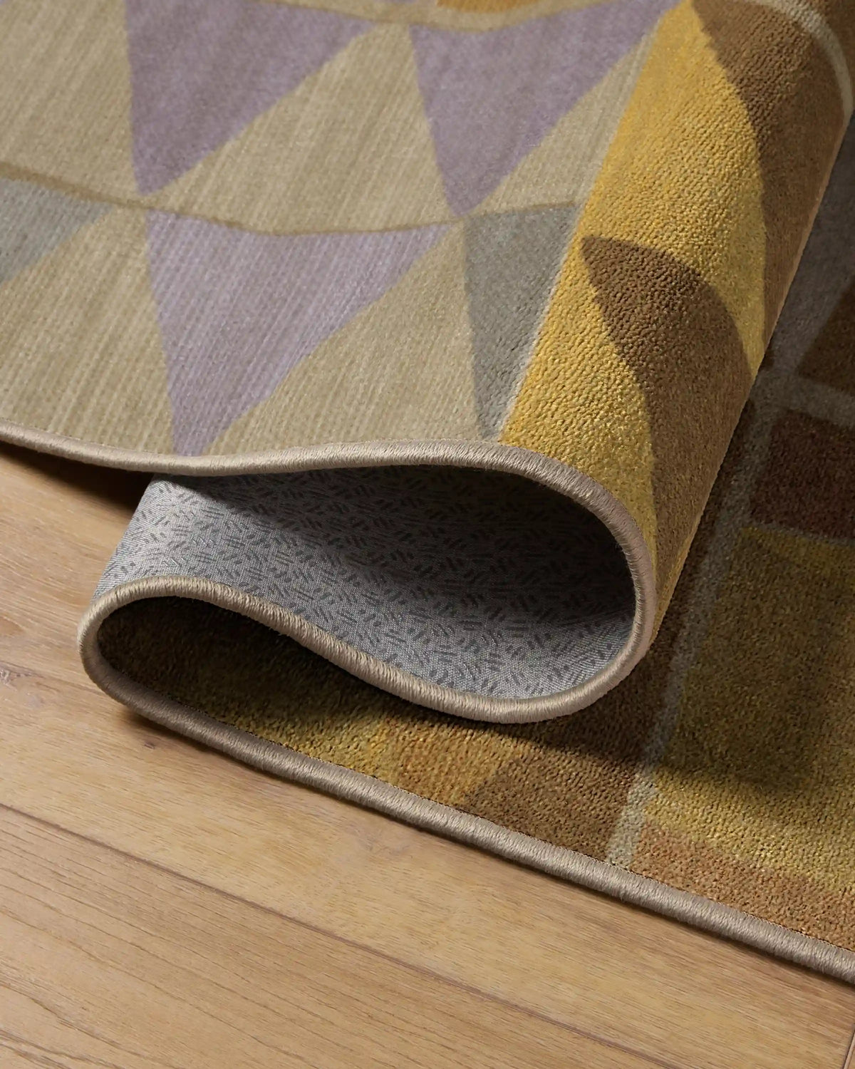 Cadra Ochre Rug by Jungalow