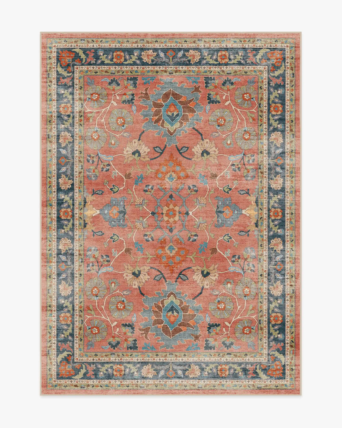 Calabria Coral Multicolor Rug