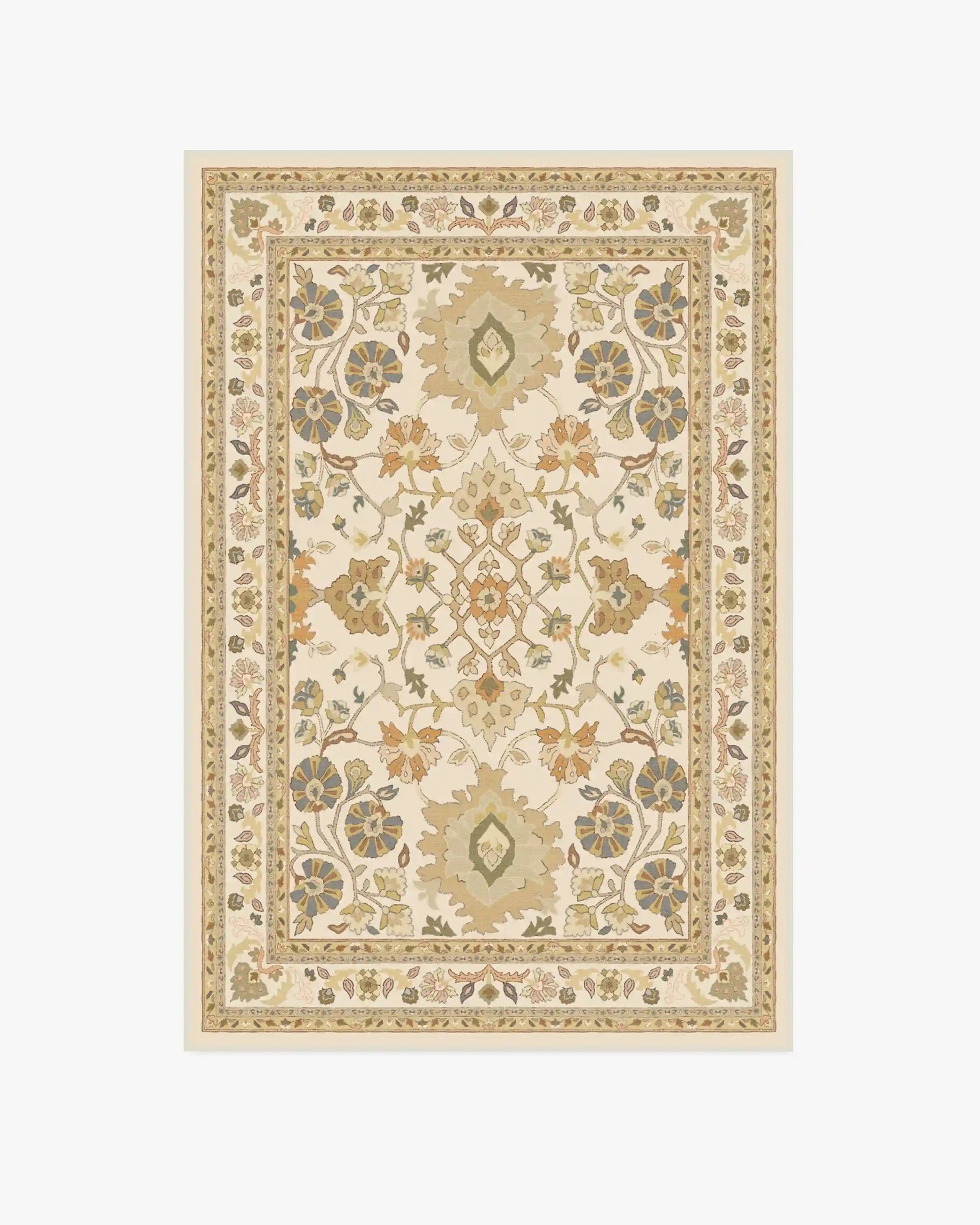 Calabria Cream & Gold Rug