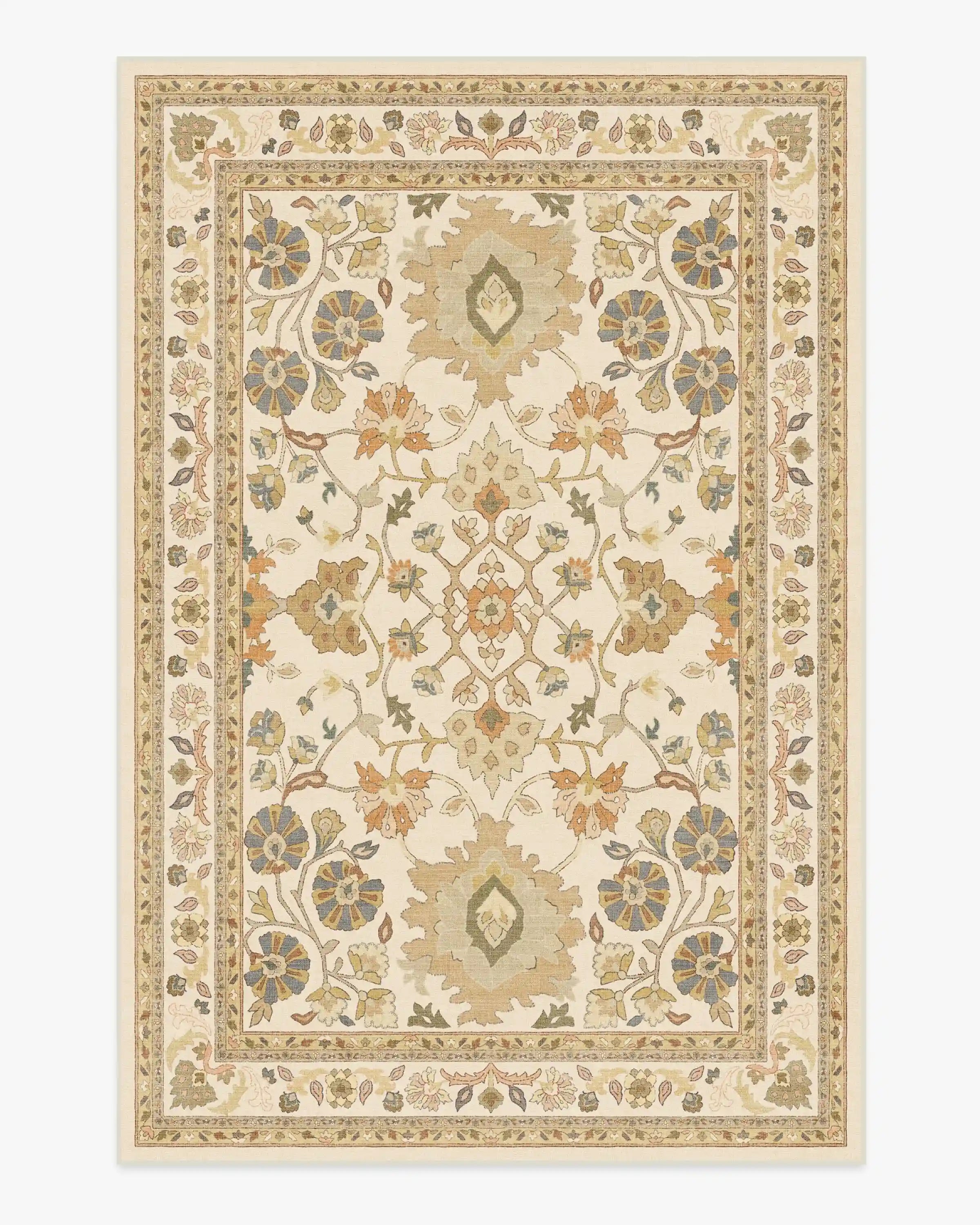 Calabria Cream & Gold Rug