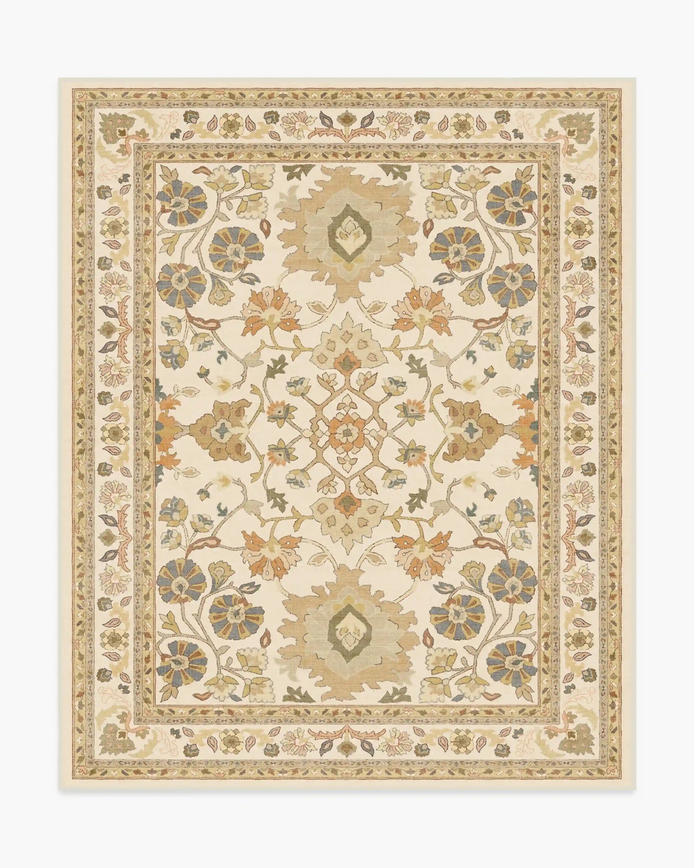 Calabria Cream & Gold Rug