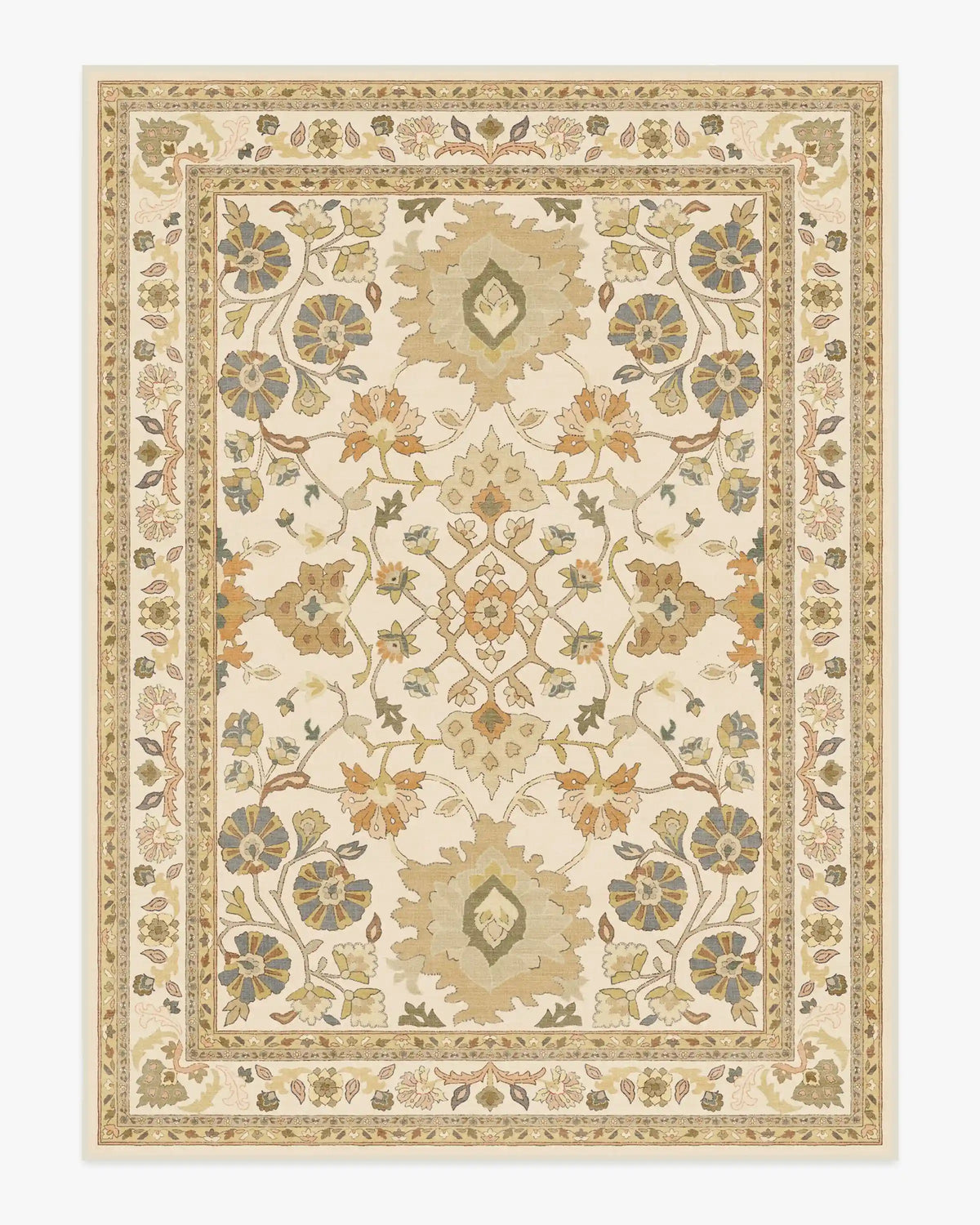 Calabria Cream & Gold Rug