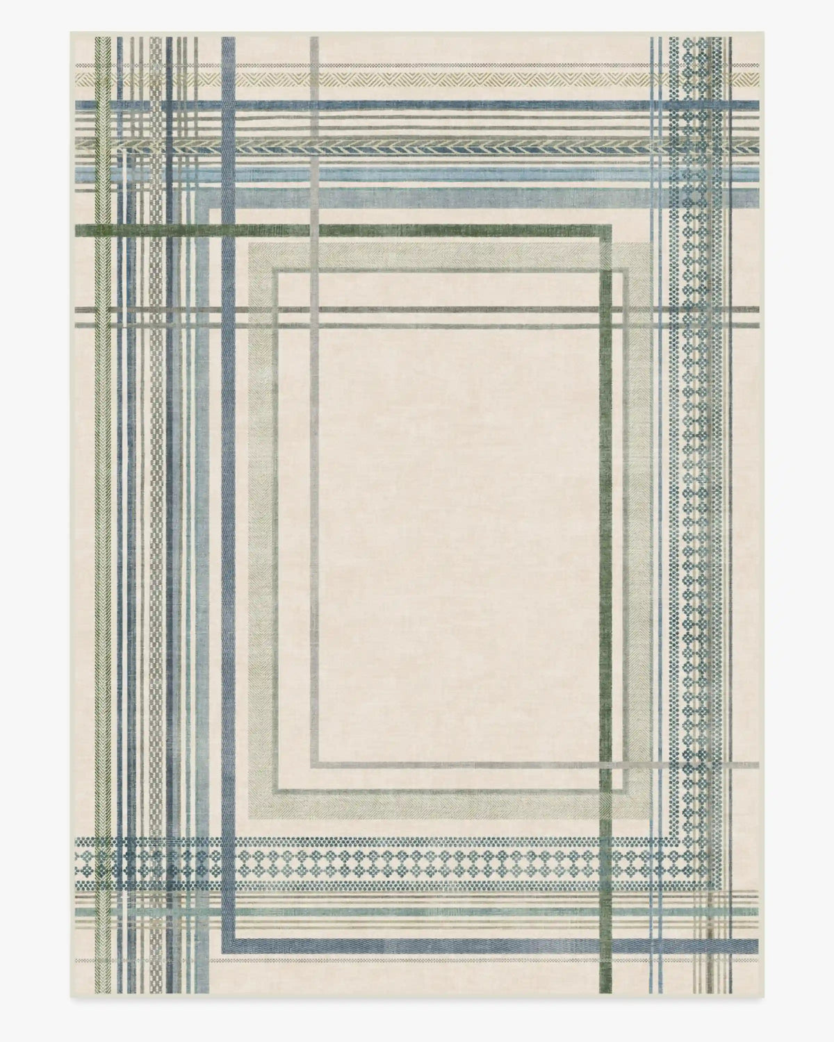 Callie Blue & Green Rug