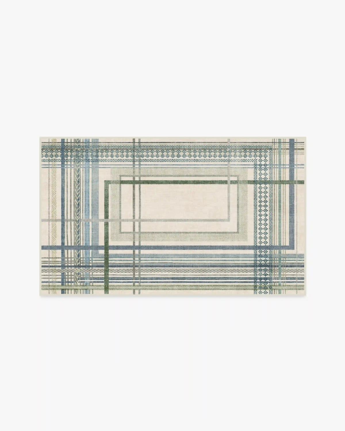 Callie Blue & Green Rug