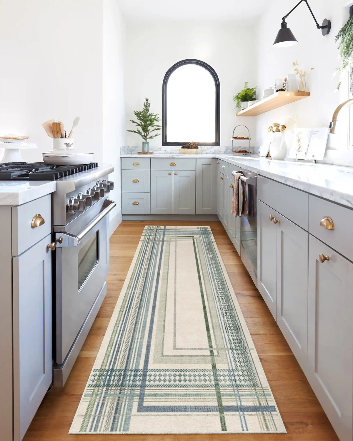 Callie Blue & Green Rug