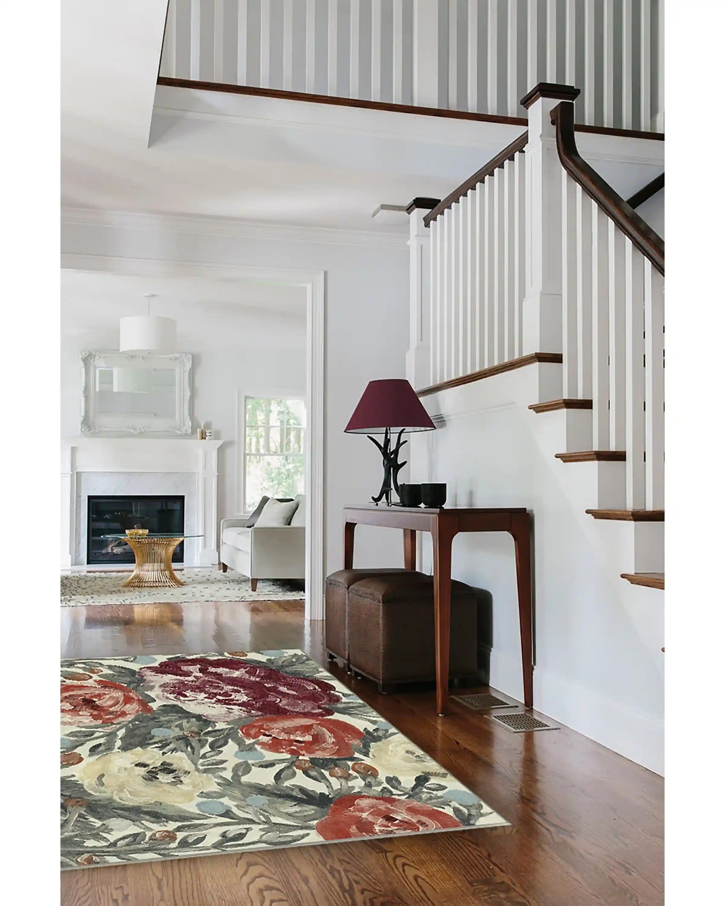 Camellia Currant Rug
