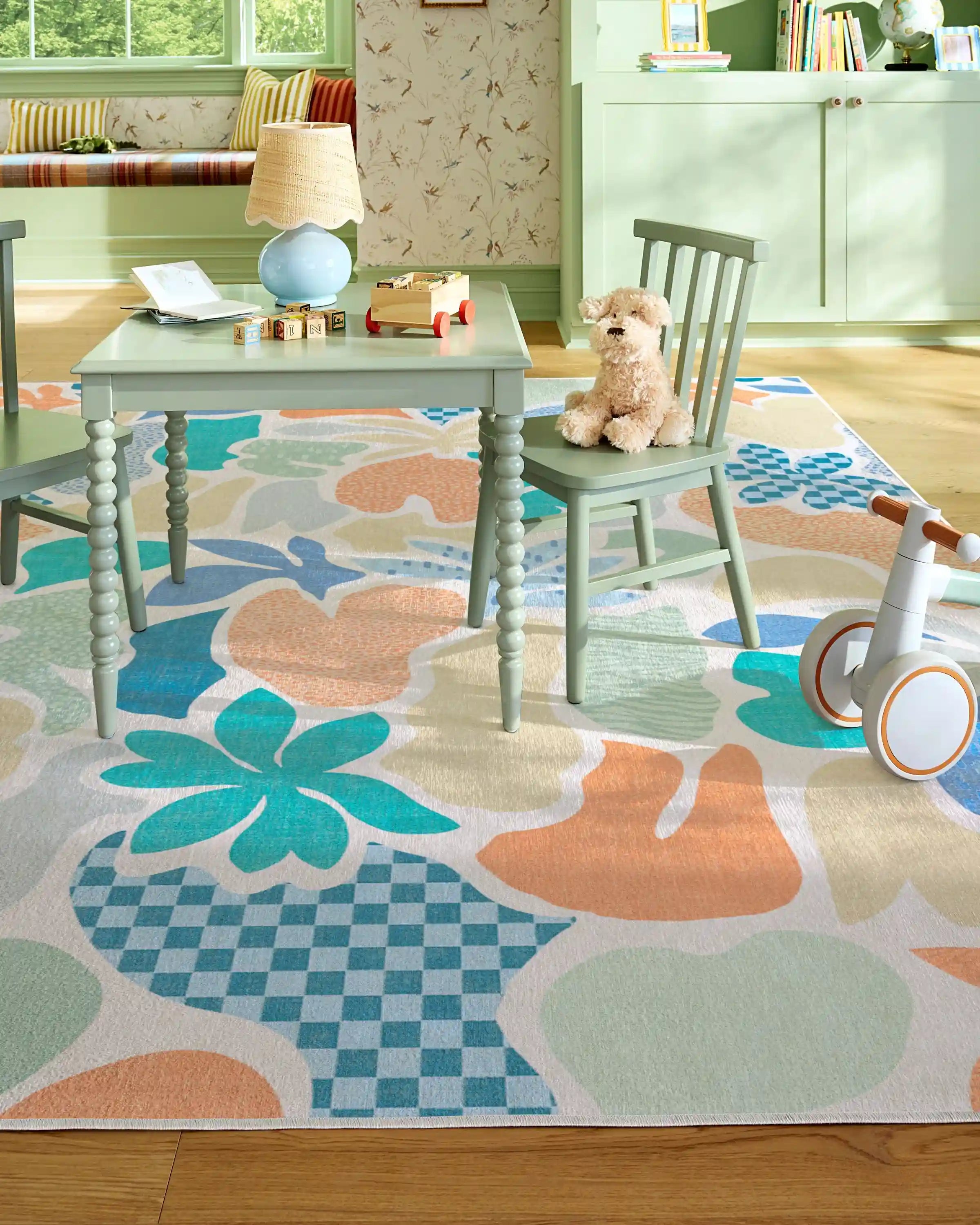 Carnival Blue Rug