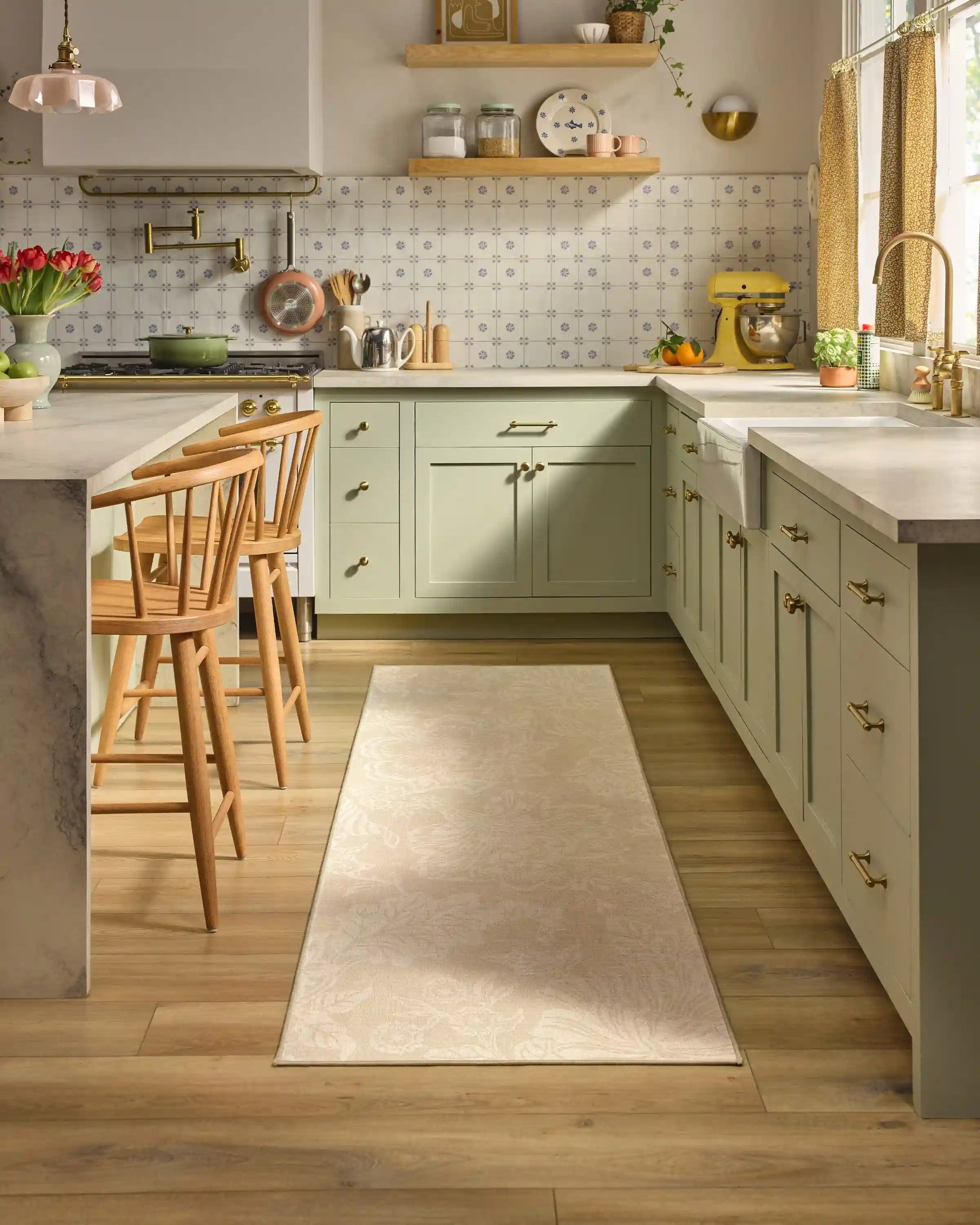 Christelle Silhouette Light Natural Rug by Liberty