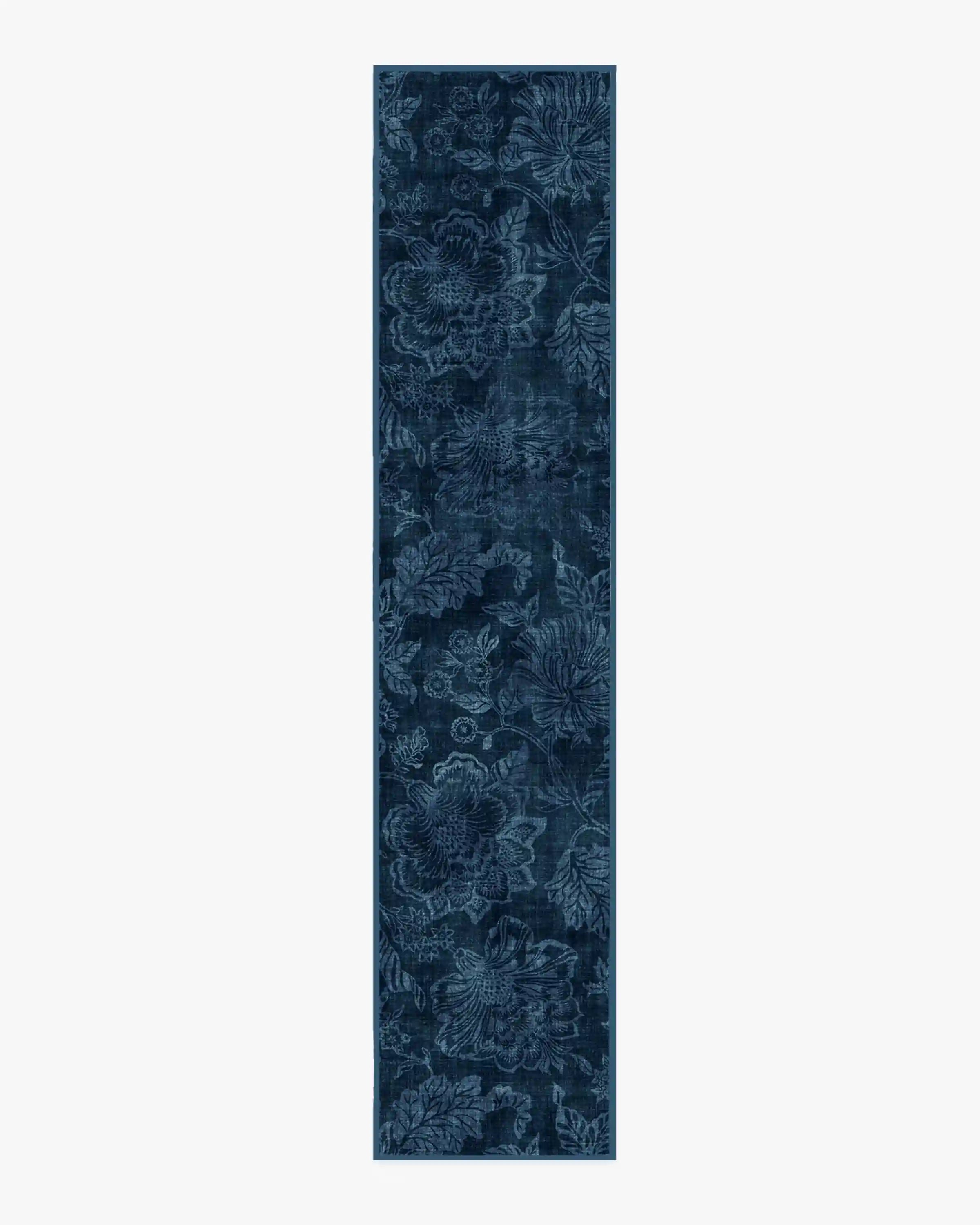 Christelle Silhouette Midnight Blue Rug by Liberty