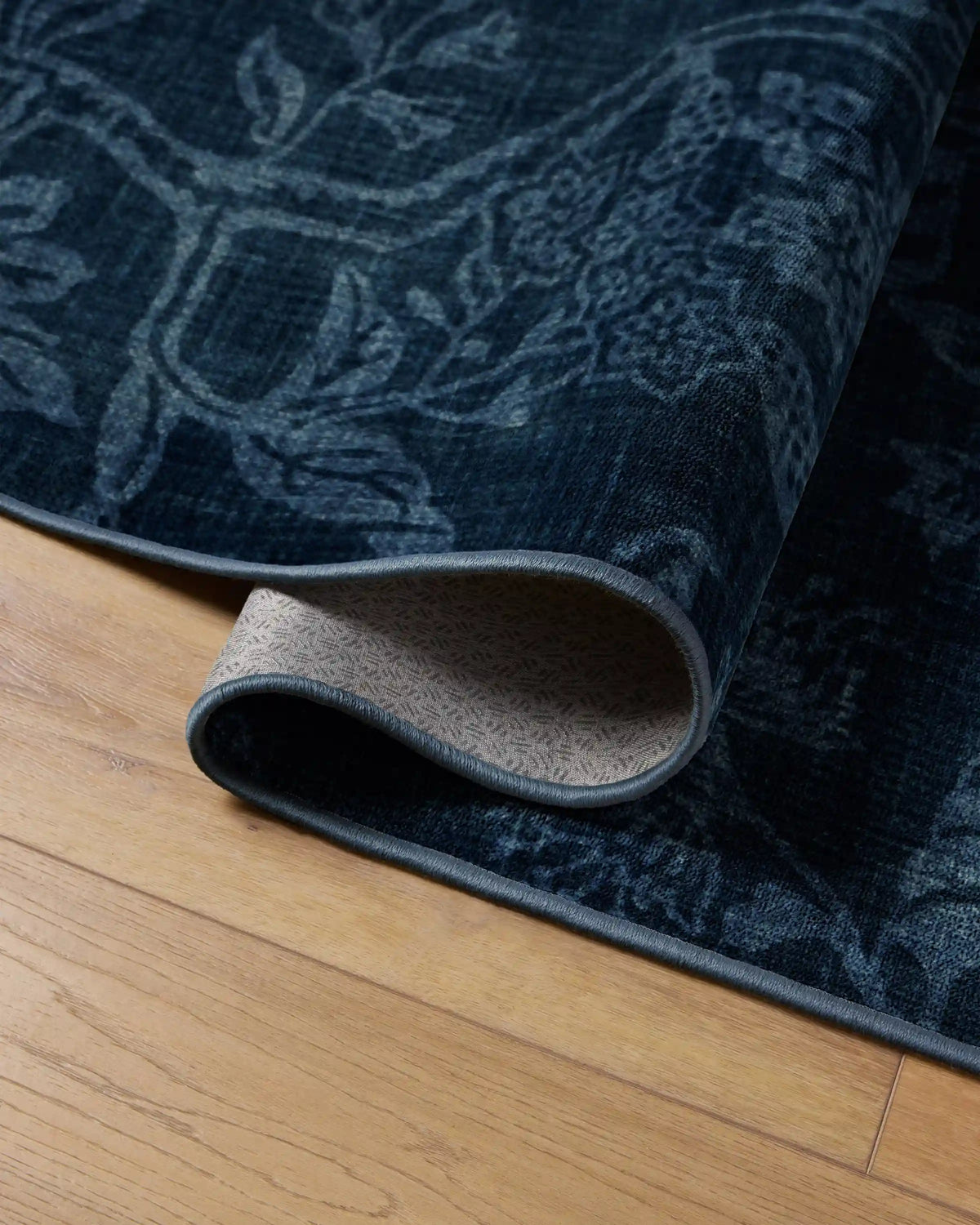Christelle Silhouette Midnight Blue Rug by Liberty