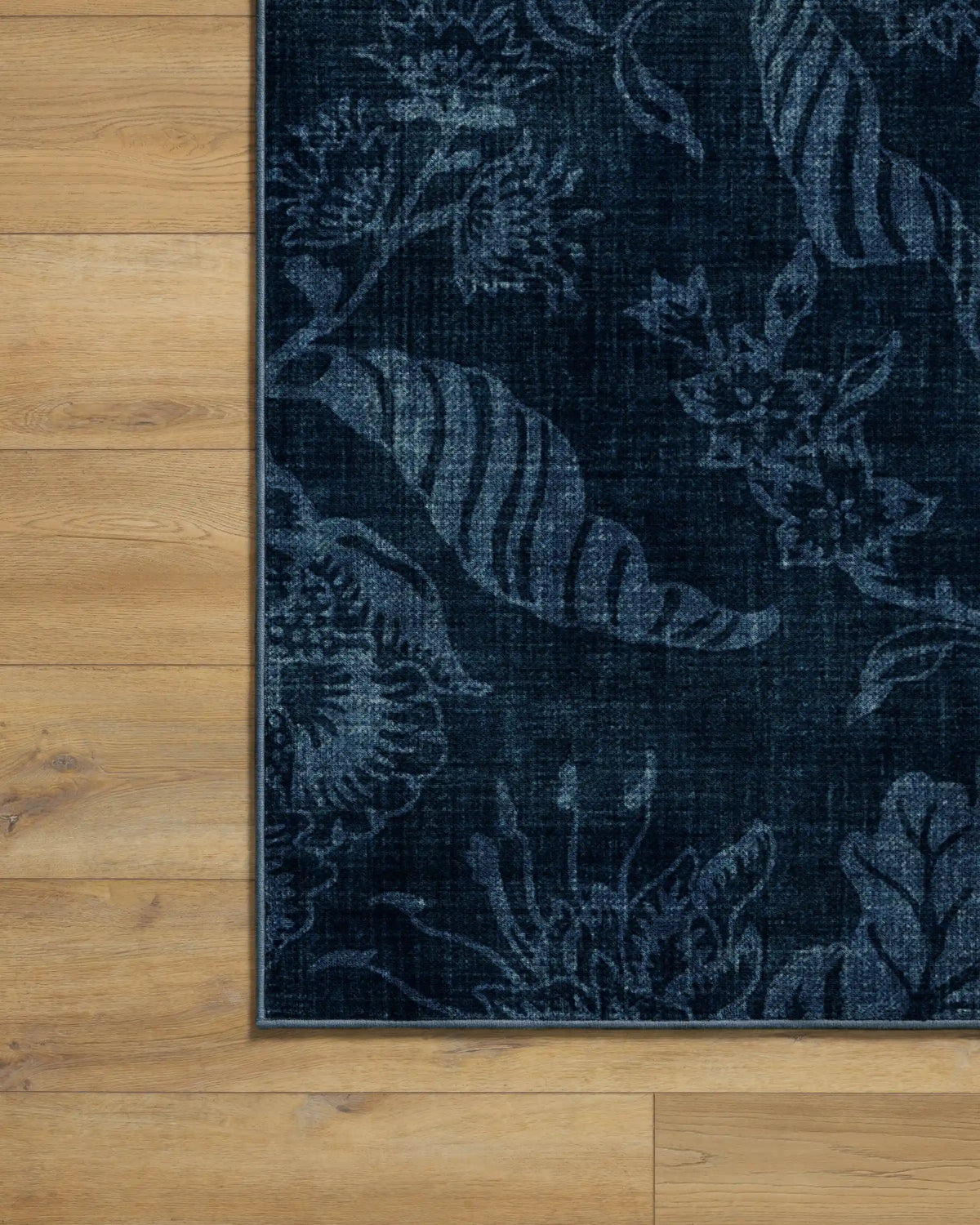 Christelle Silhouette Midnight Blue Rug by Liberty