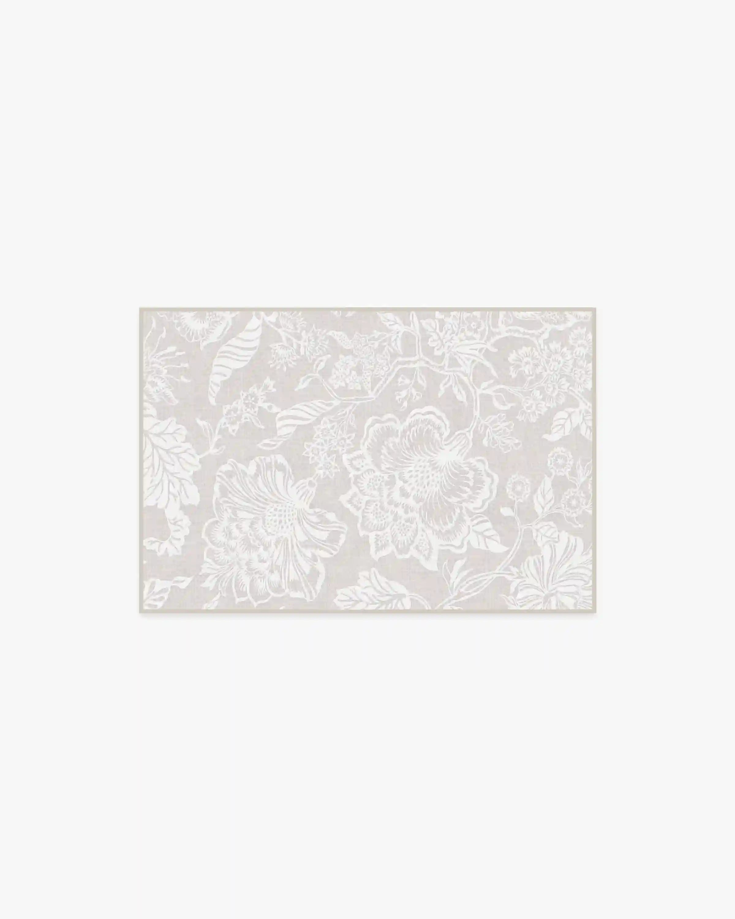 Christelle Silhouette Soft Grey Rug by Liberty