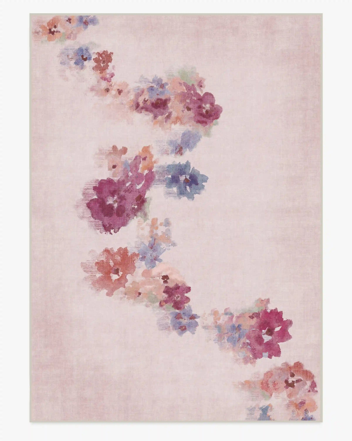 Clara Soft Rose Rug