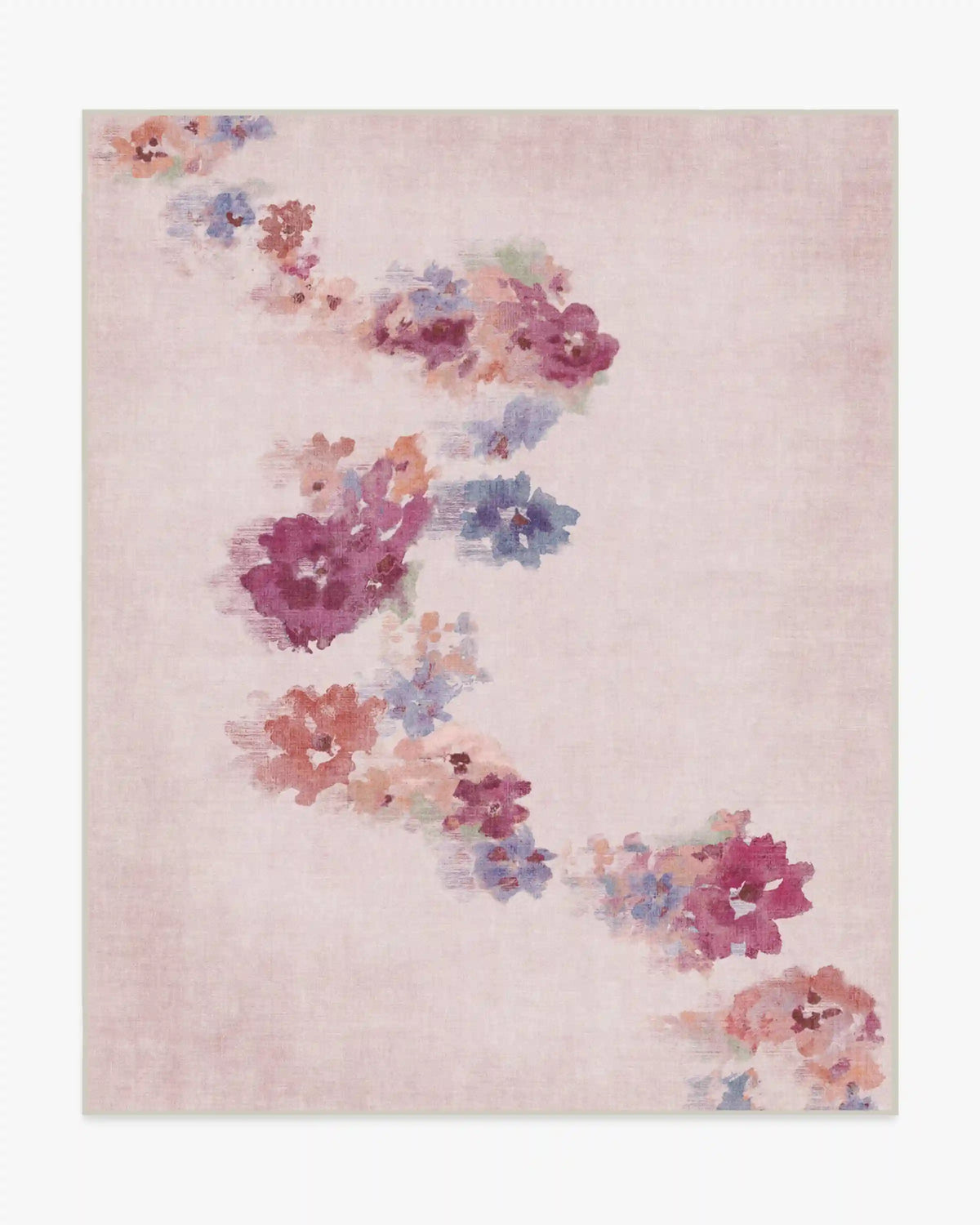 Clara Soft Rose Rug