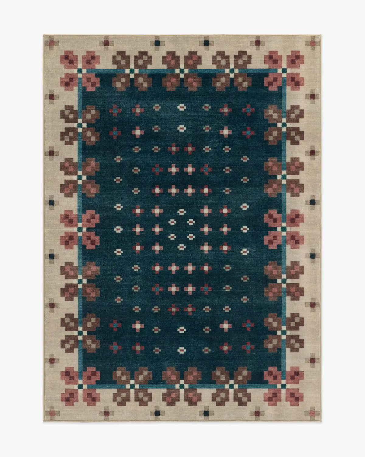 Clove Navy Rug by Anthropologie