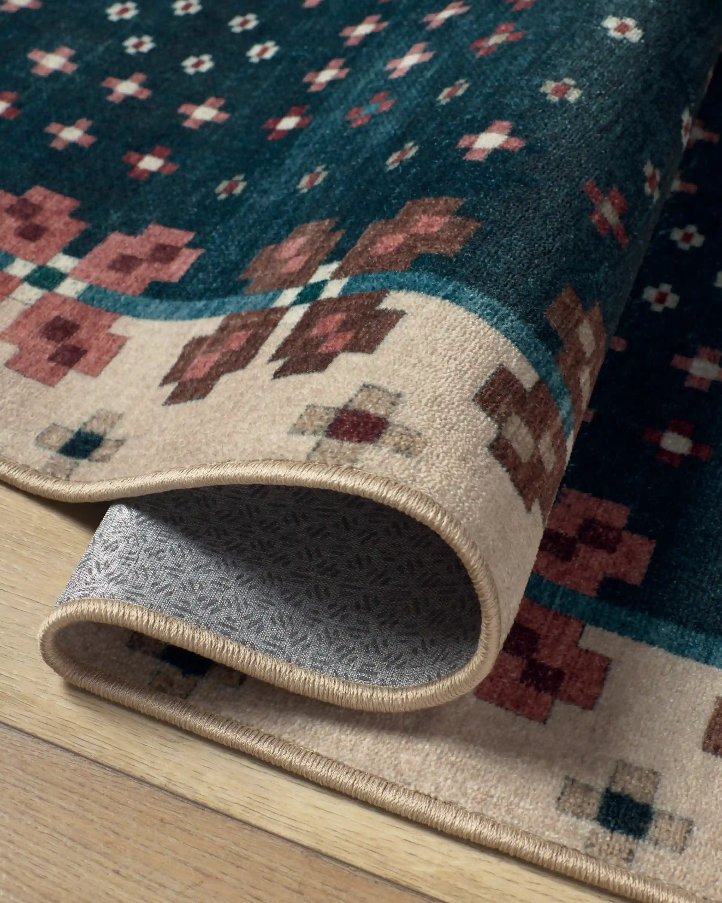 Clove Navy Rug by Anthropologie