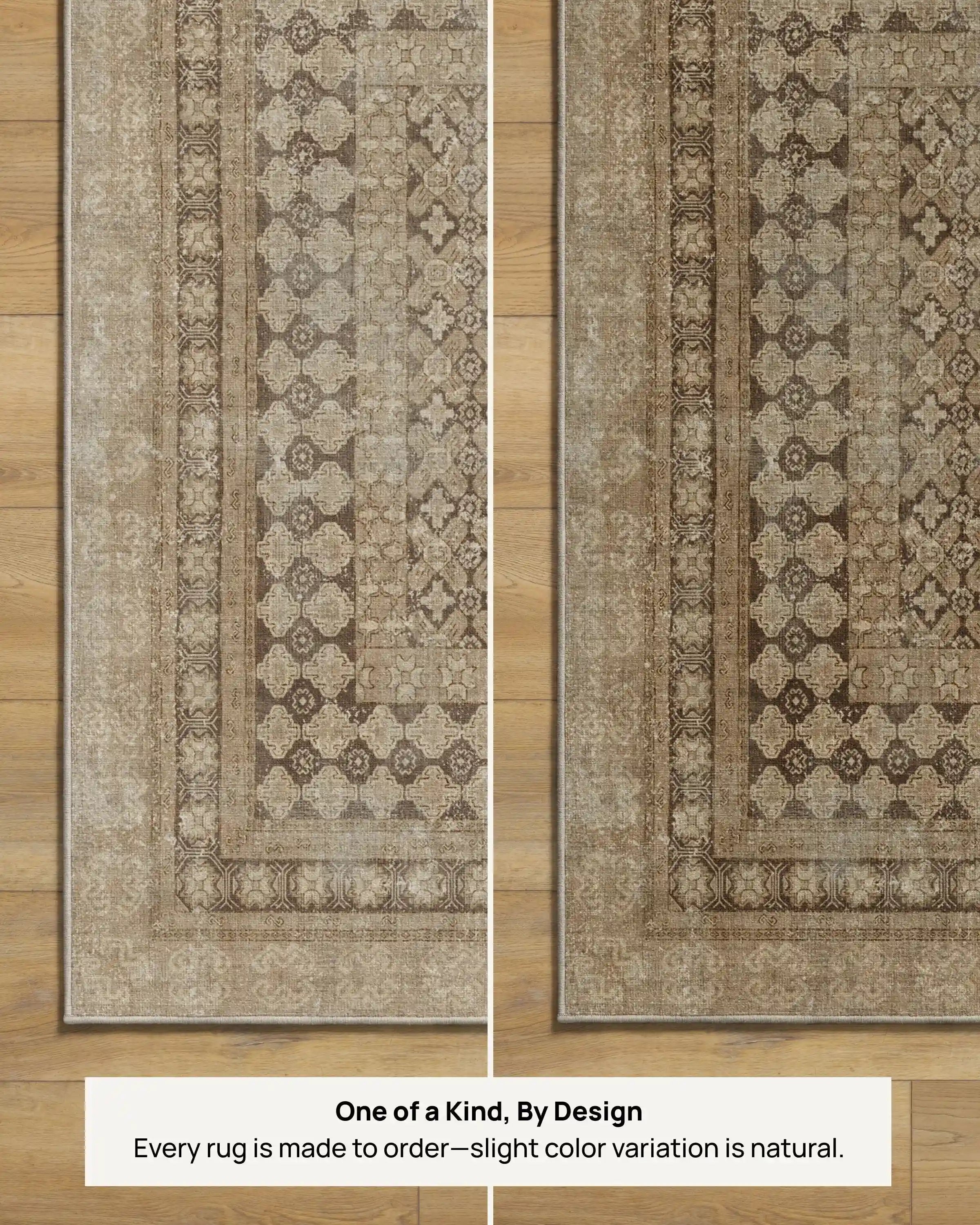 Ananda Natural Pop Rug by Architectural Digest