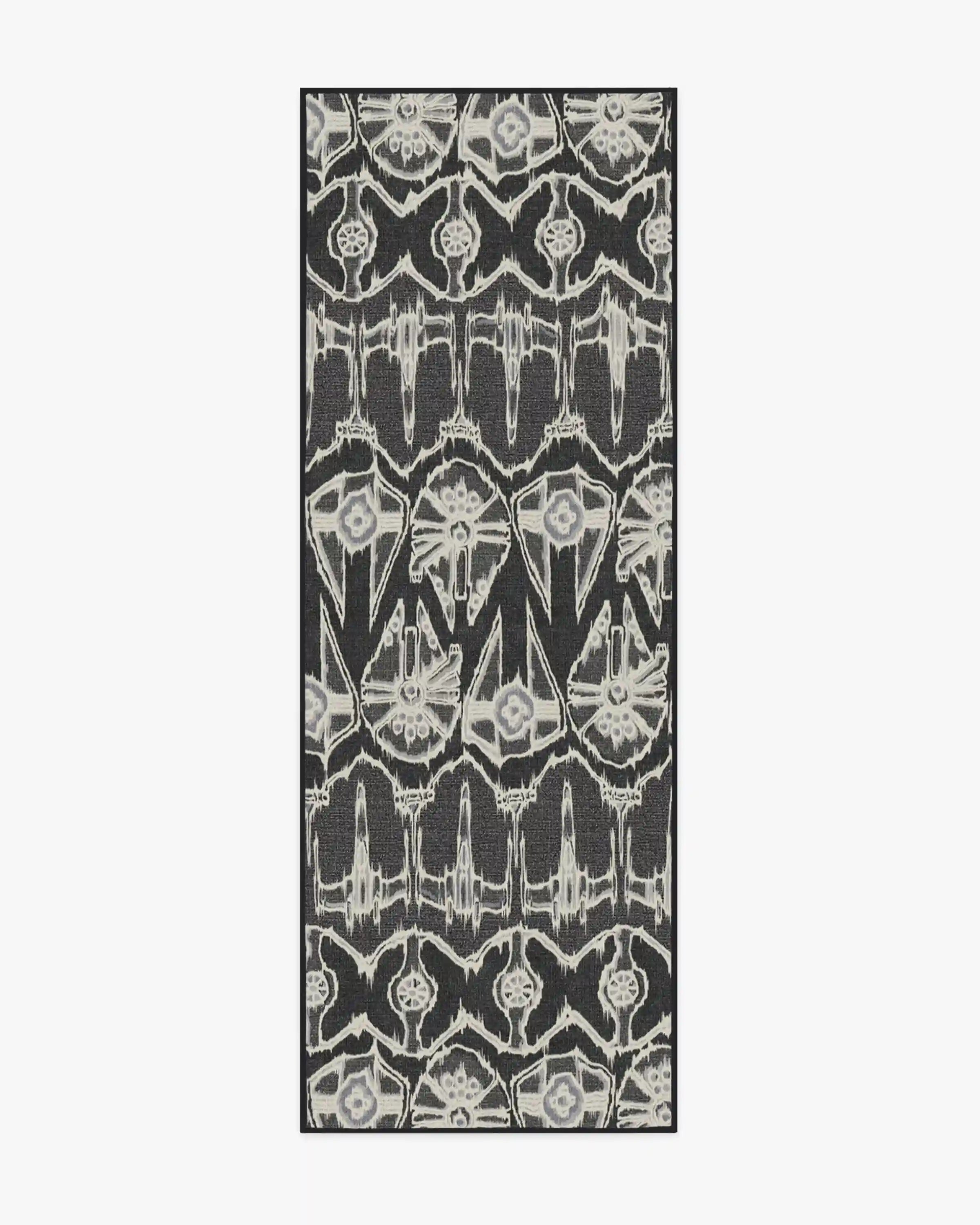 Corellian Ikat Black Rug