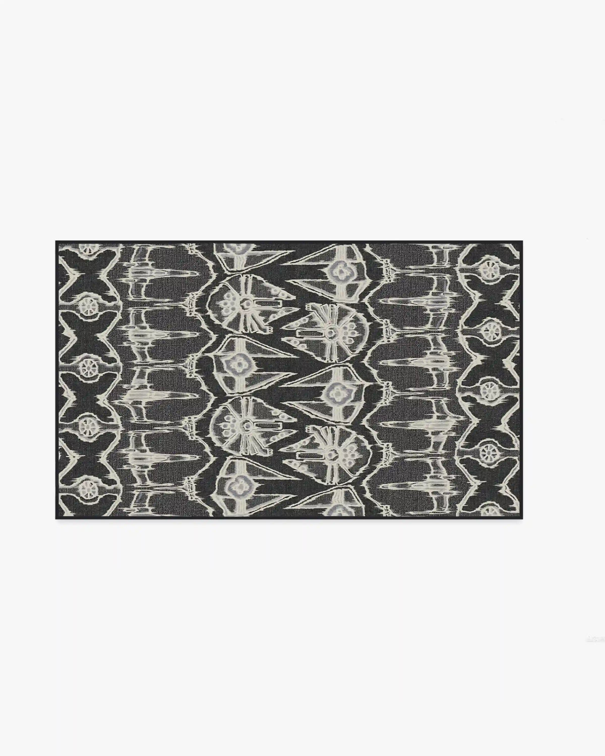 Corellian Ikat Black Rug