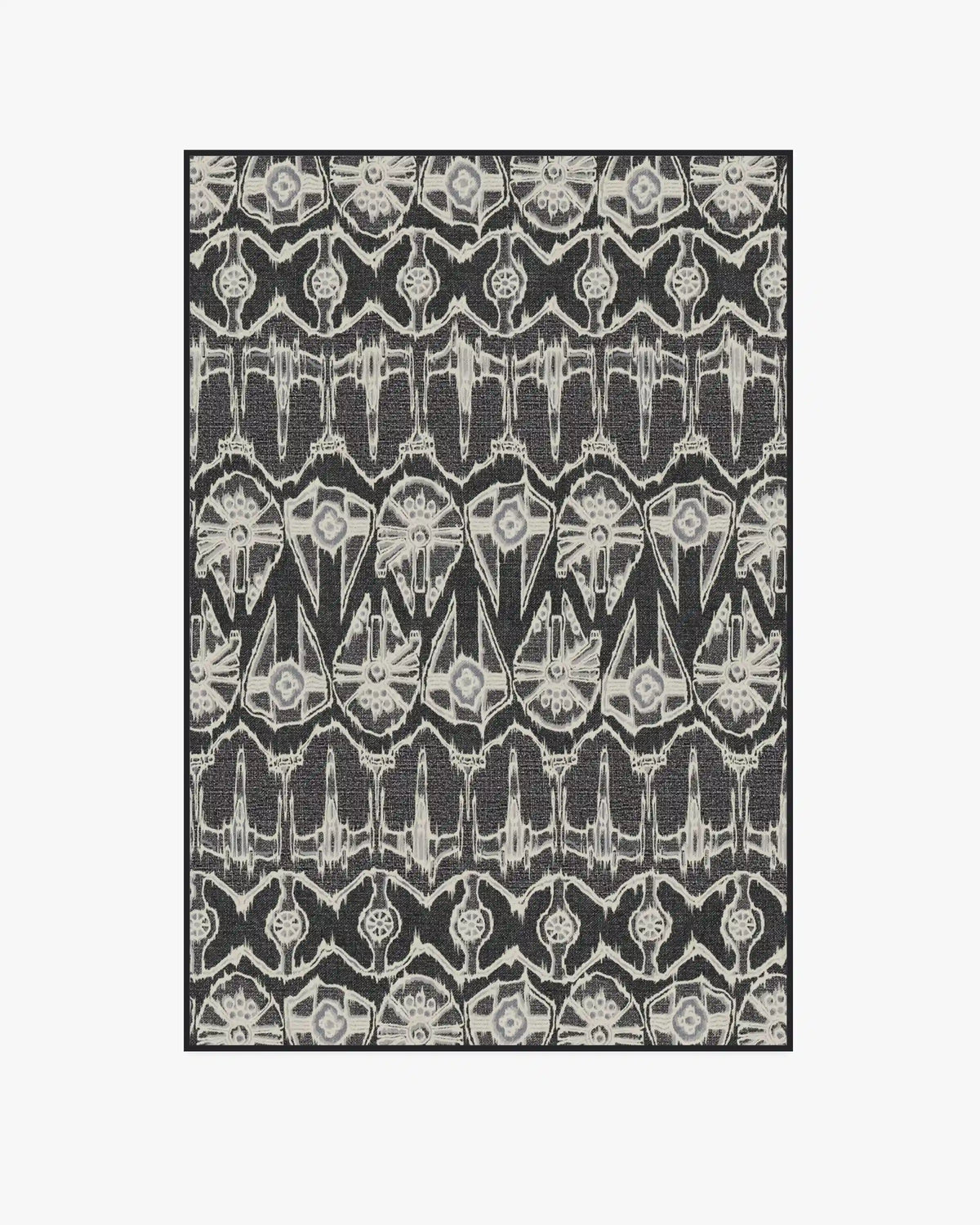Corellian Ikat Black Rug