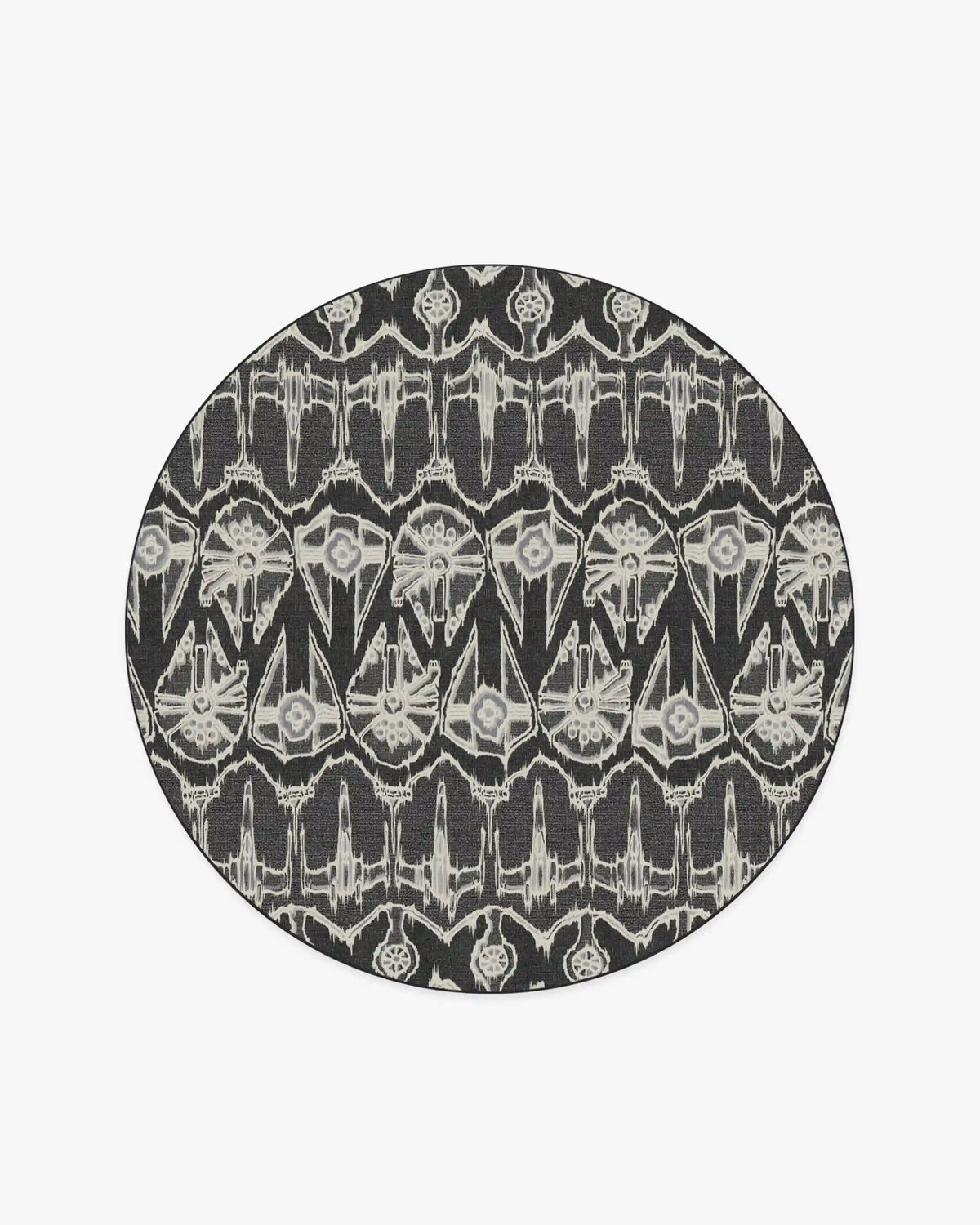 Corellian Ikat Black Rug