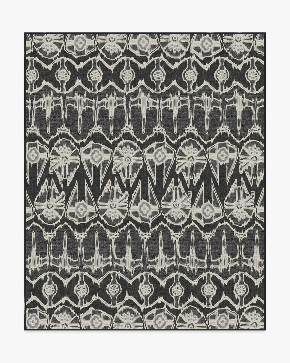 Corellian Ikat Black Rug