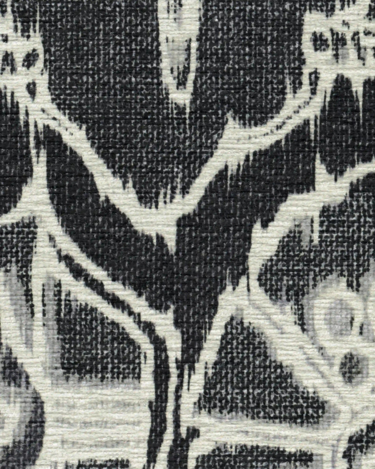 Corellian Ikat Black Rug