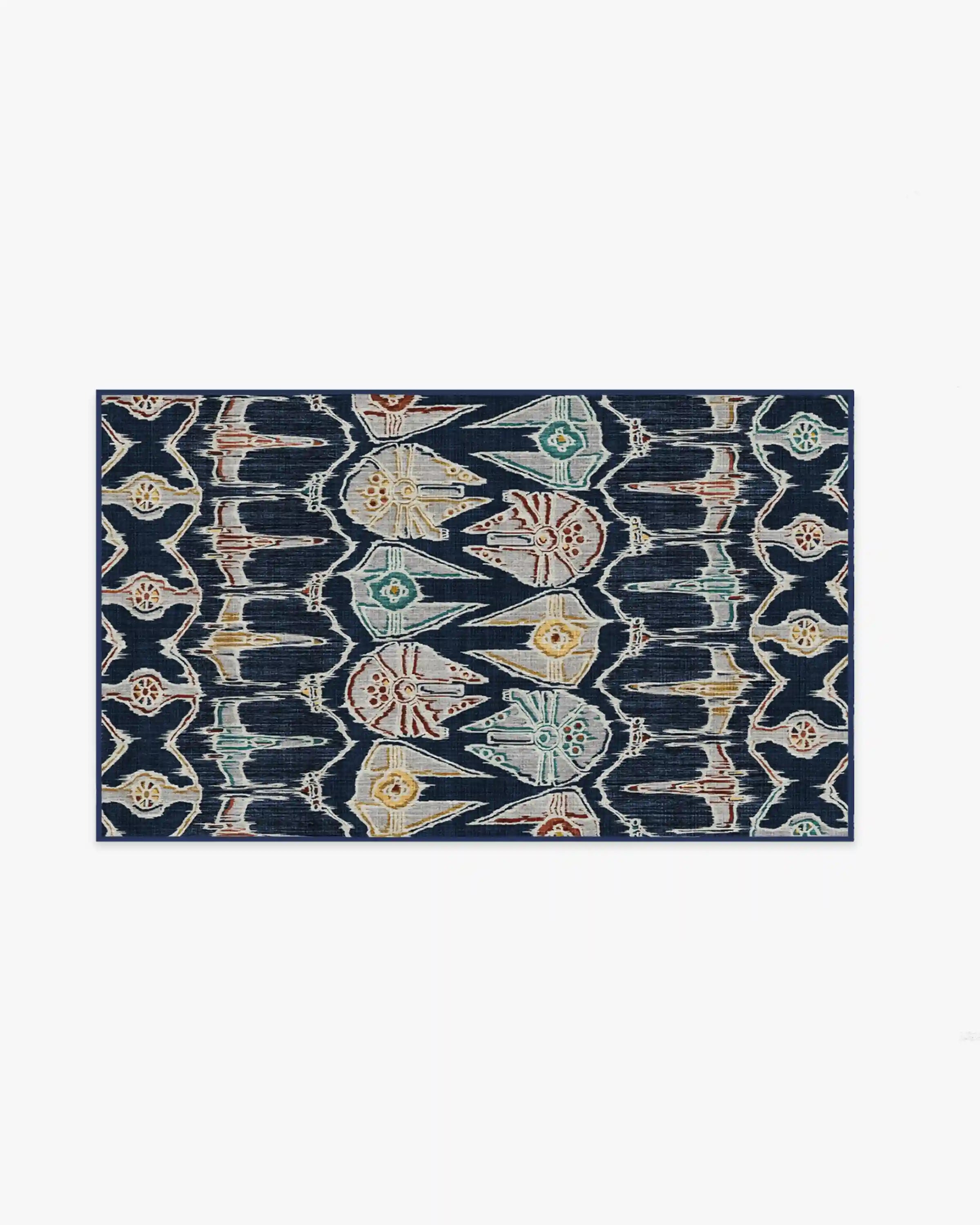 Corellian Ikat Navy Rug