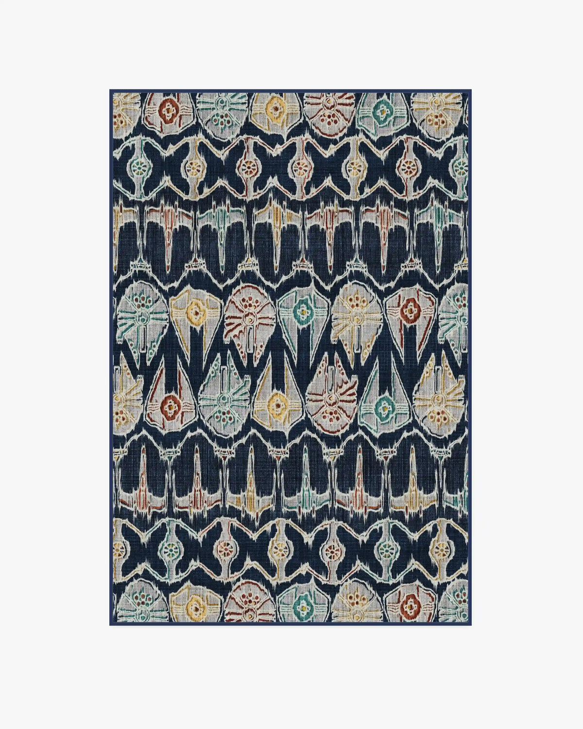 Corellian Ikat Navy Rug