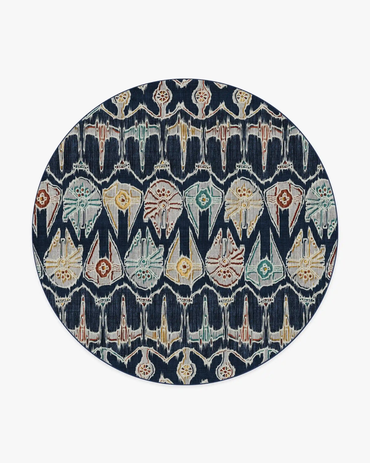 Corellian Ikat Navy Rug