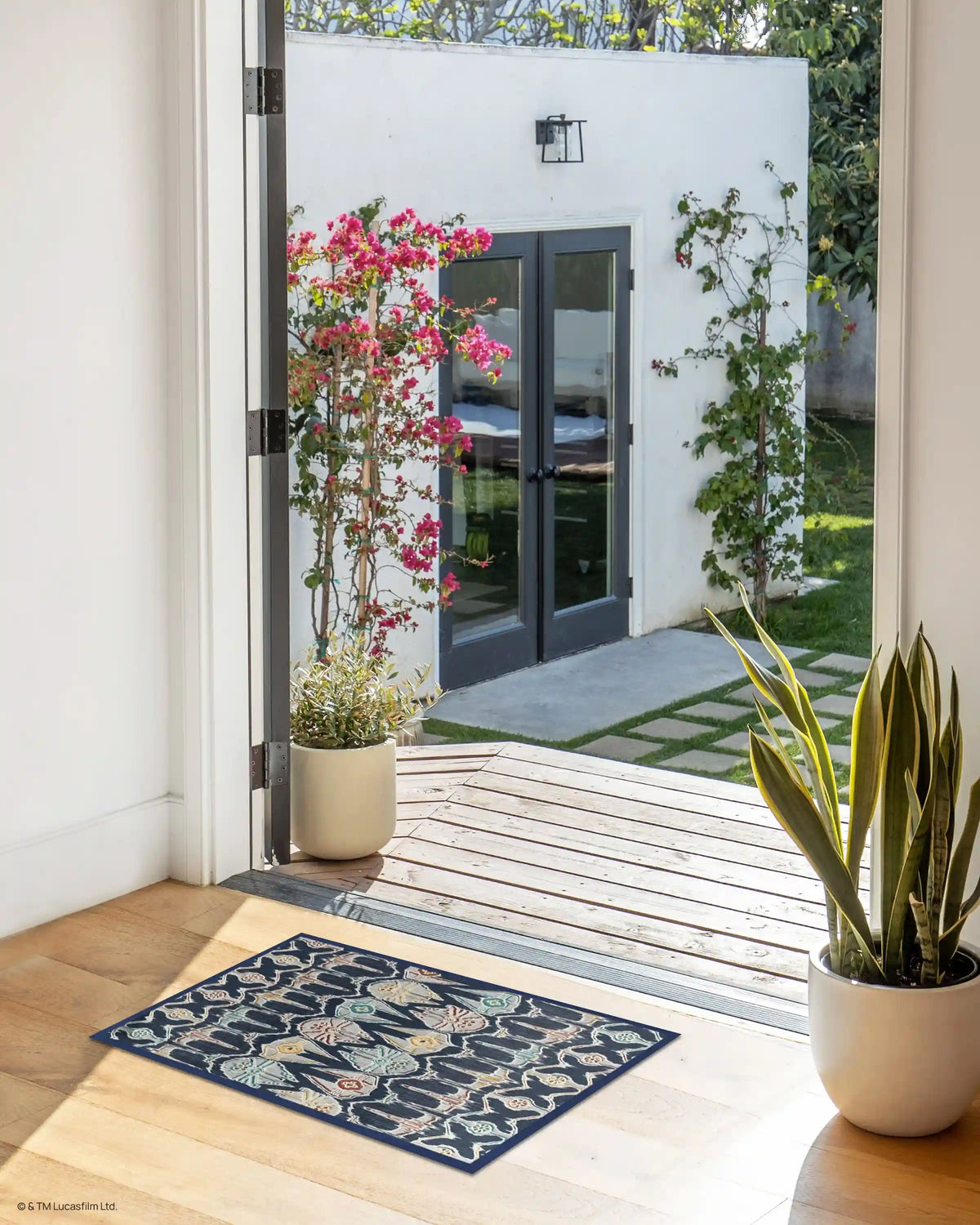 Corellian Ikat Navy Rug