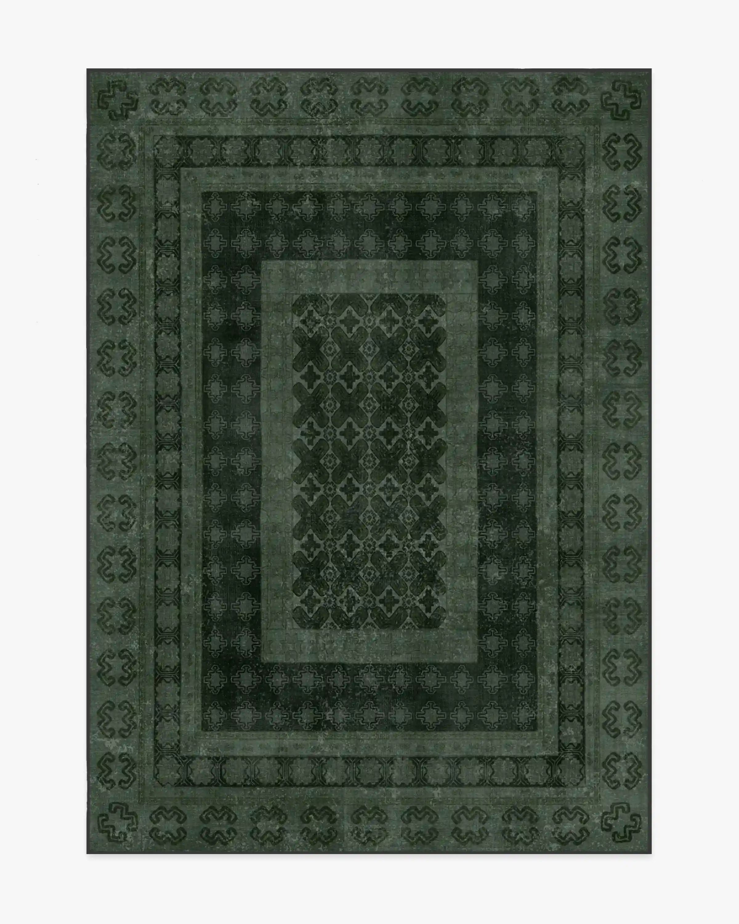 Cyrus Forest Green Rug