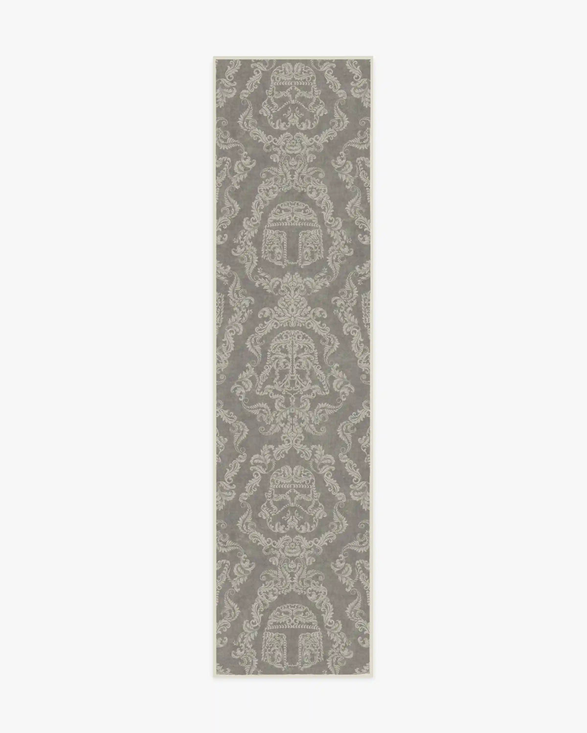 Dark Side Damask Stone Rug