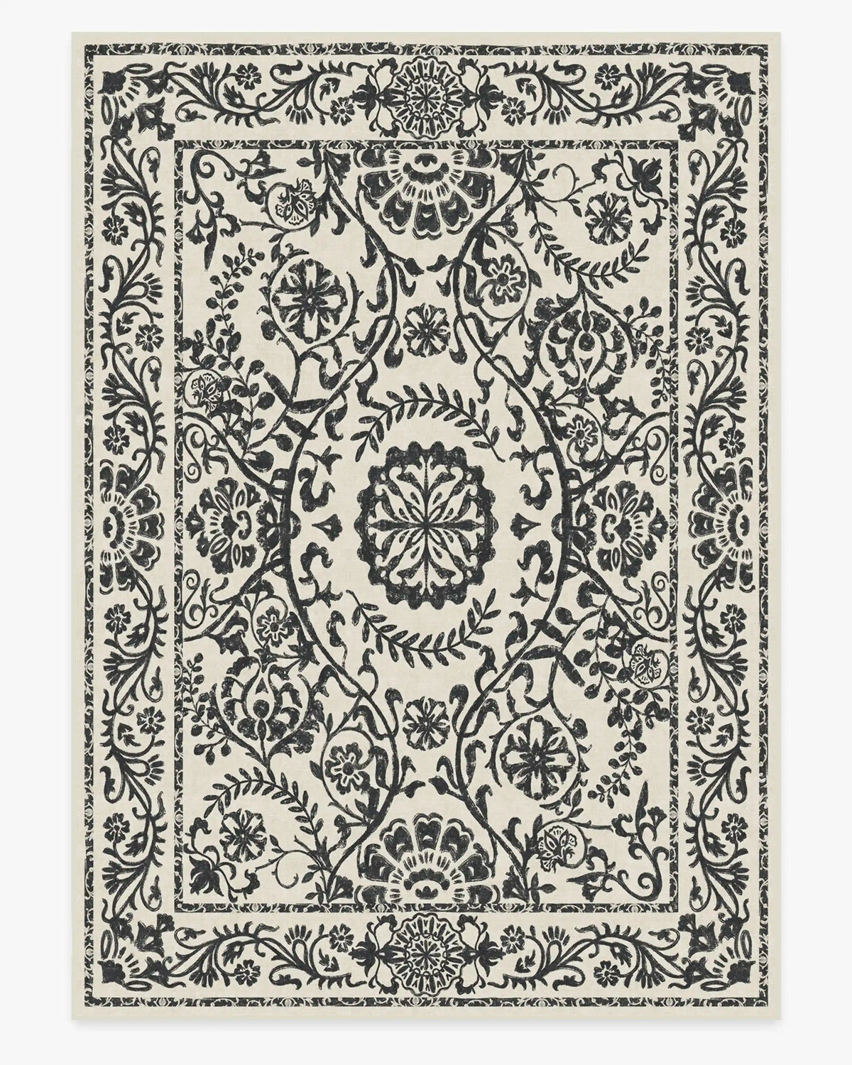 Delphina Black & White Rug