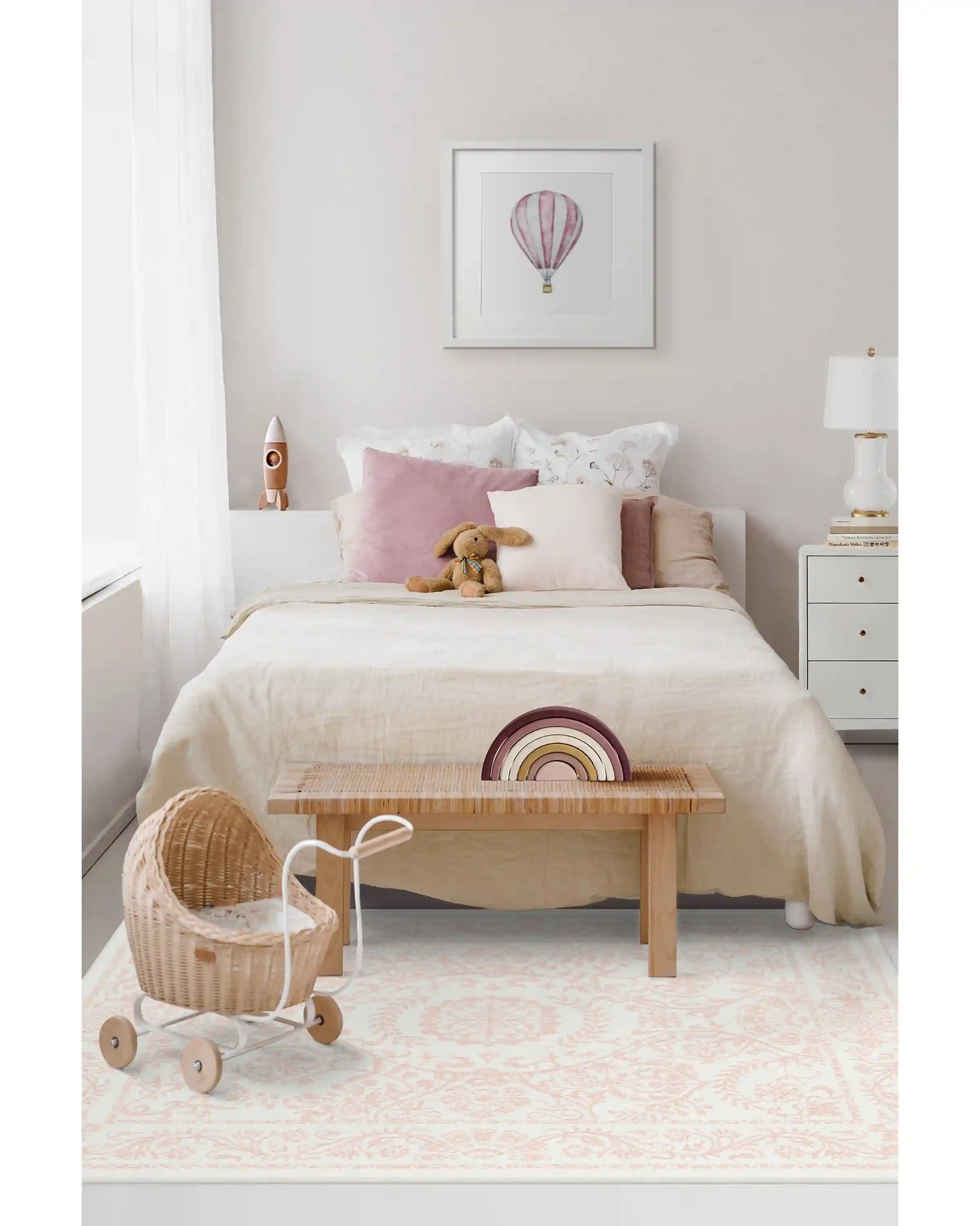 Delphina Powder Pink Rug