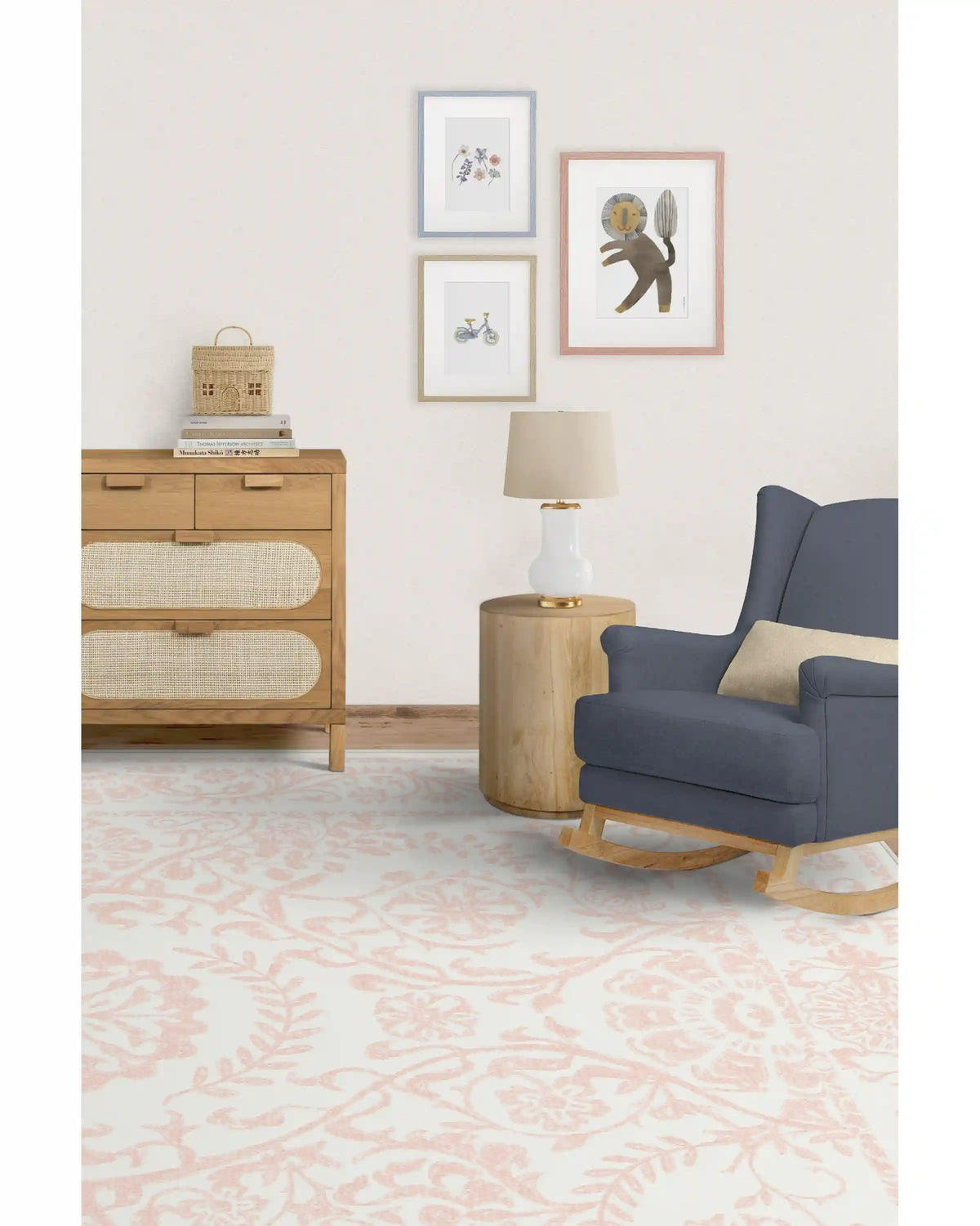 Delphina Powder Pink Rug
