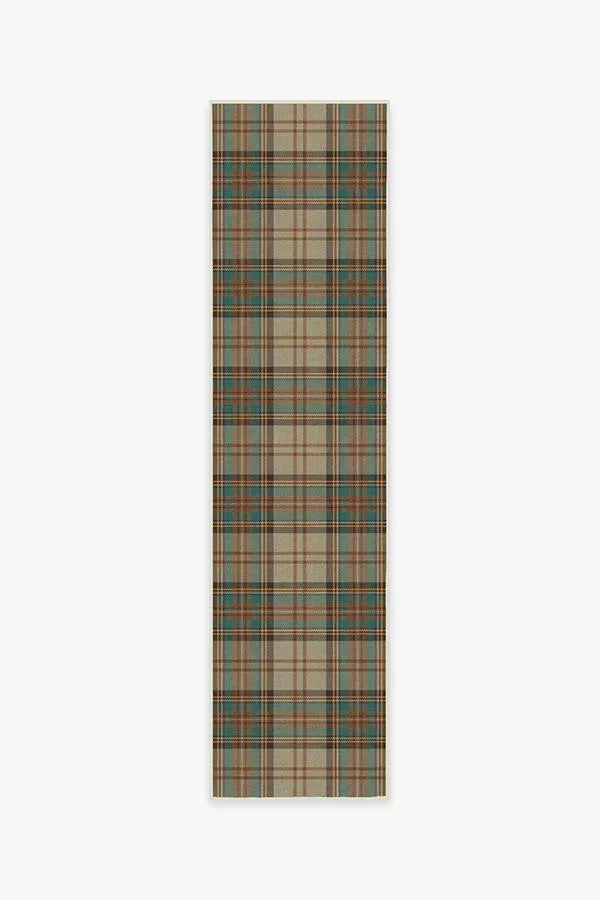 Dress Stewart Tartan Khaki Rug