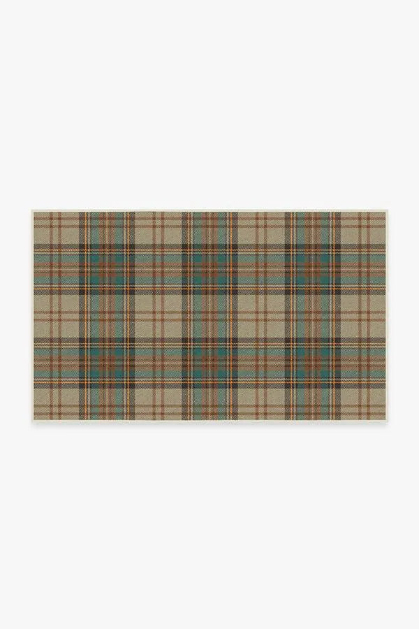 Dress Stewart Tartan Khaki Rug