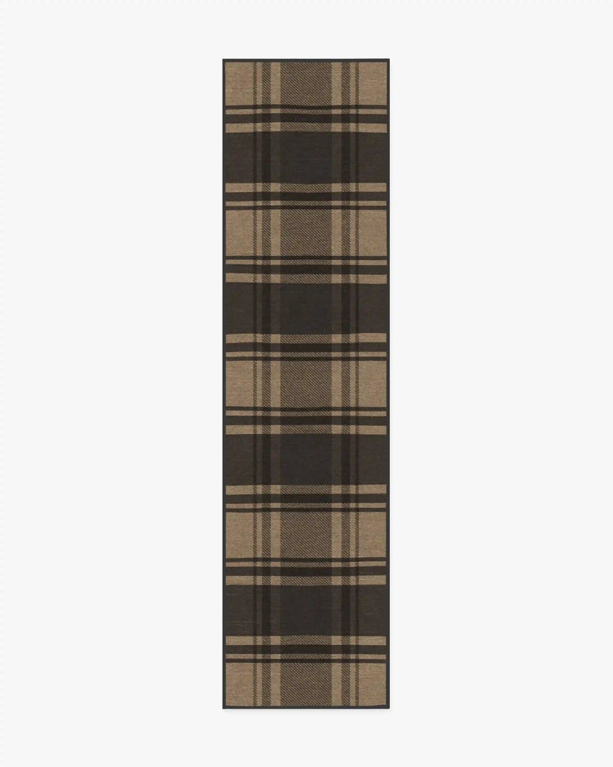 Easton Plaid Charcoal & Natural Rug