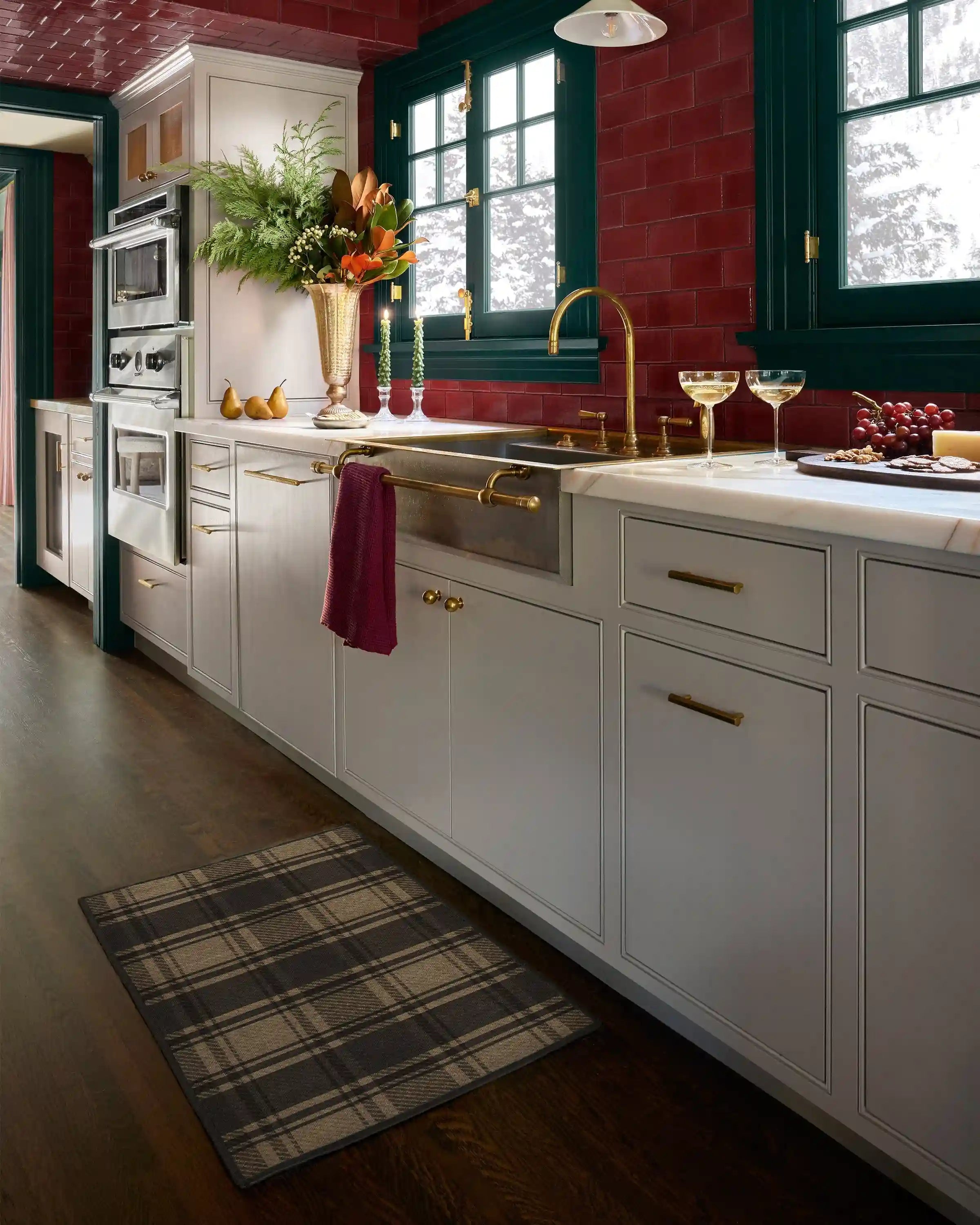 Easton Plaid Charcoal & Natural Rug
