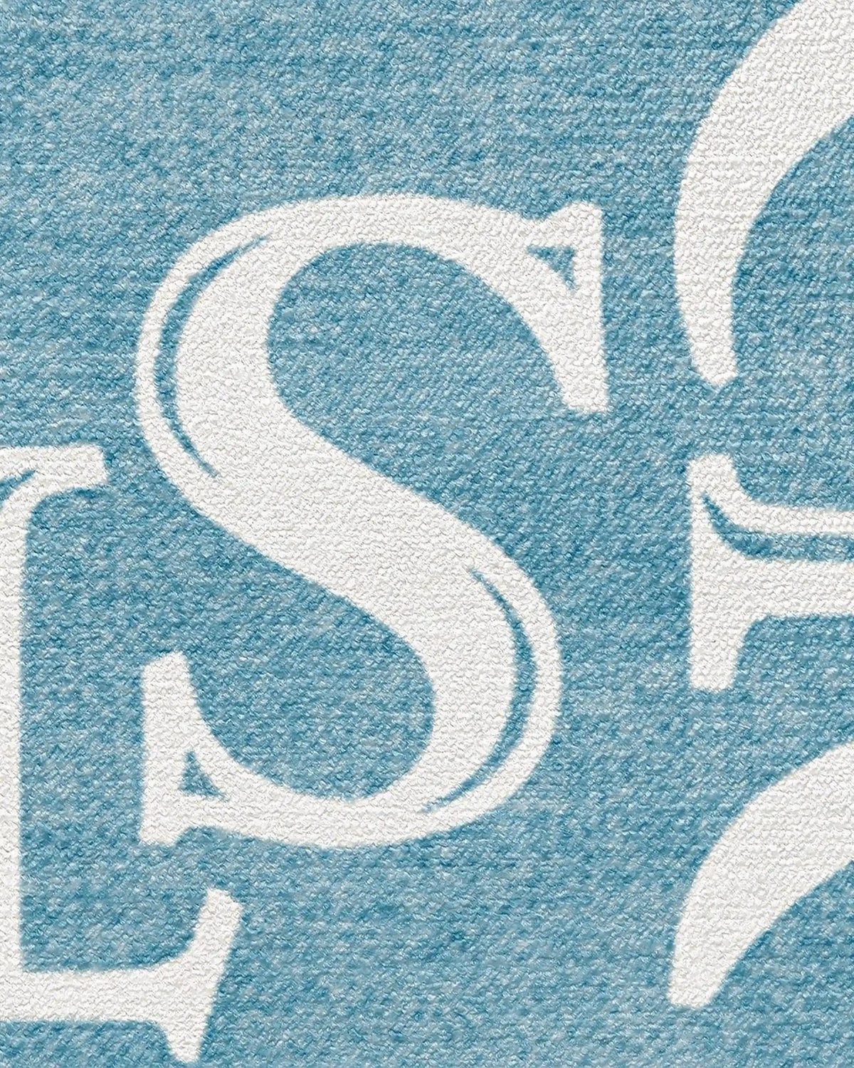 Easy as ABC Slate Blue Rug