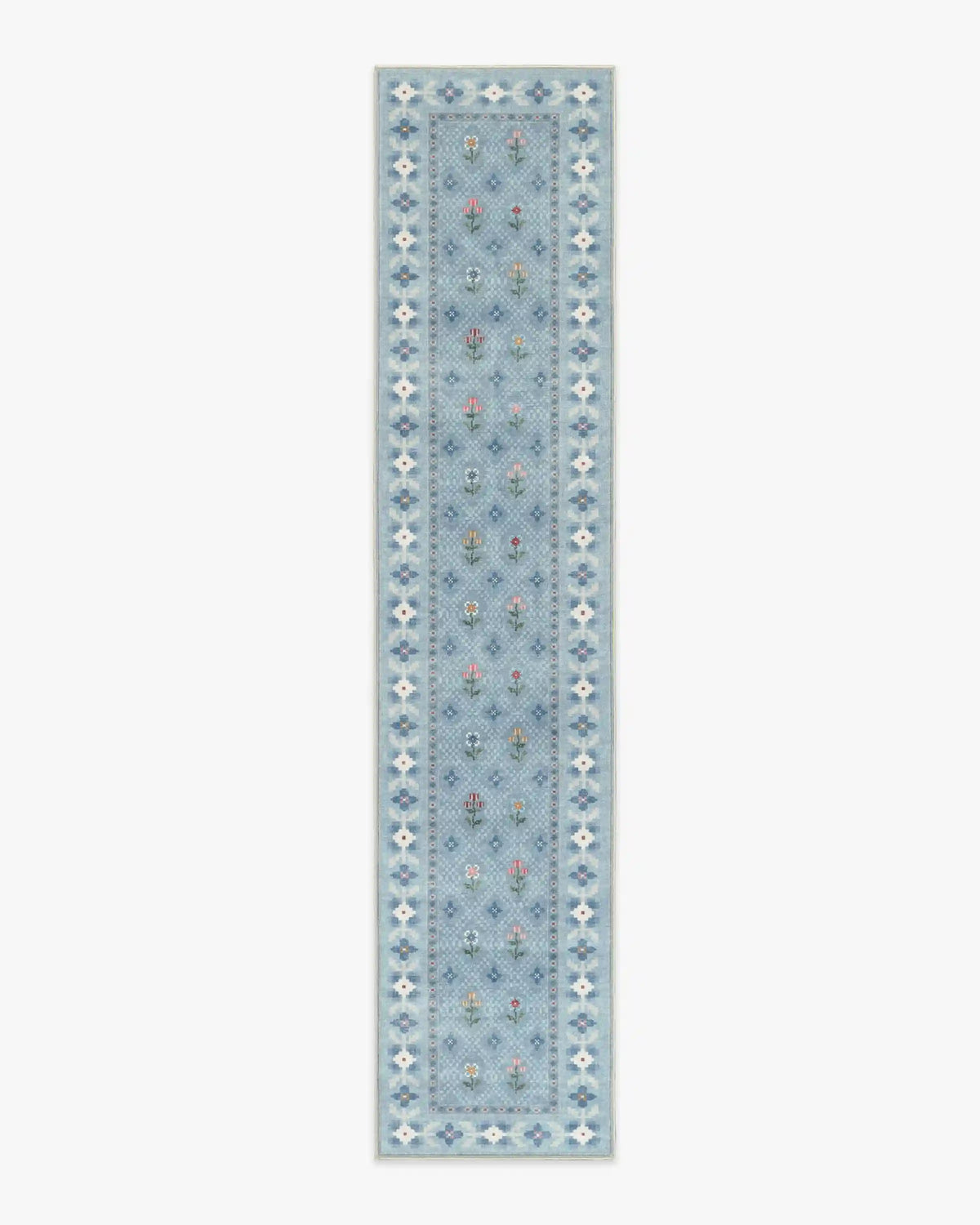 Ella Slate Blue Rug by Anthropologie