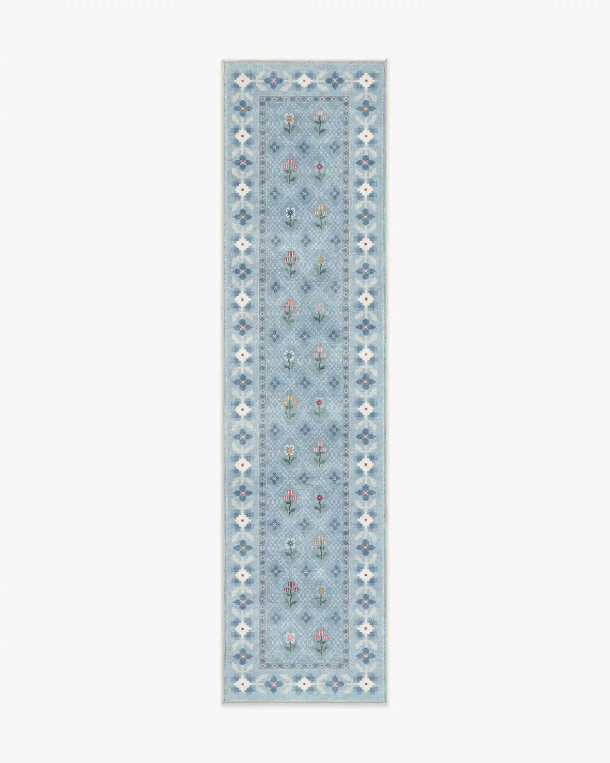 Ella Slate Blue Rug by Anthropologie