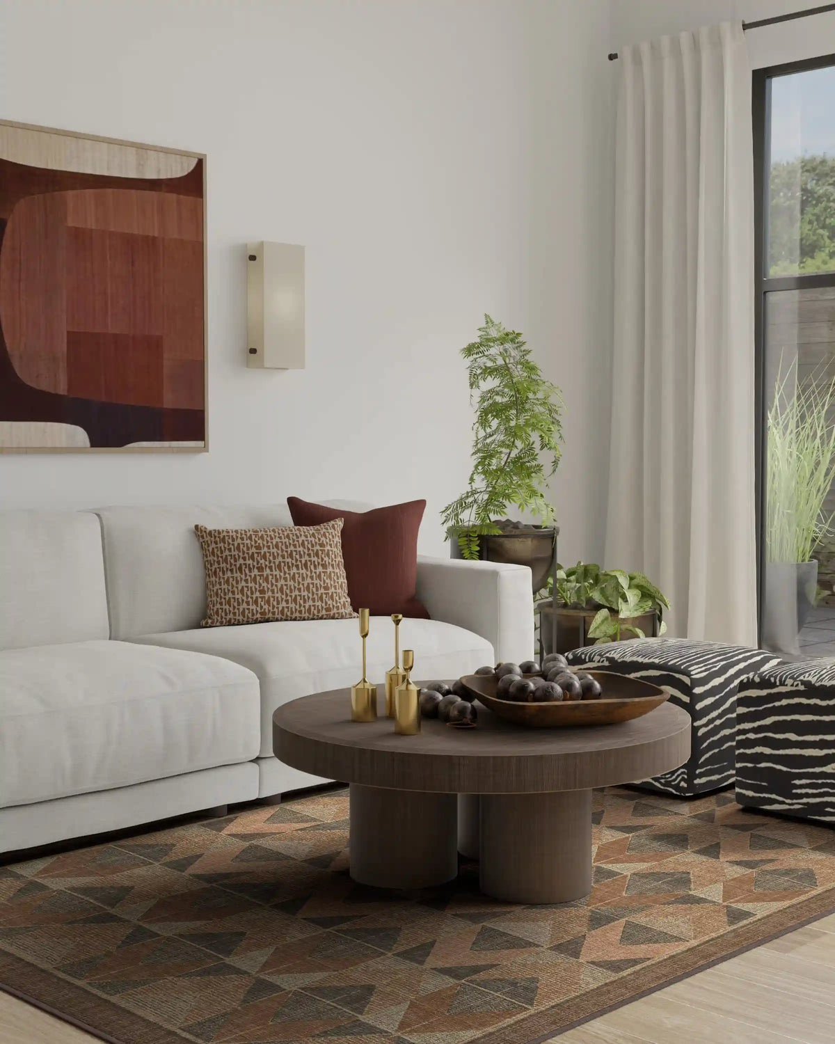Ember Copper & Brown Rug