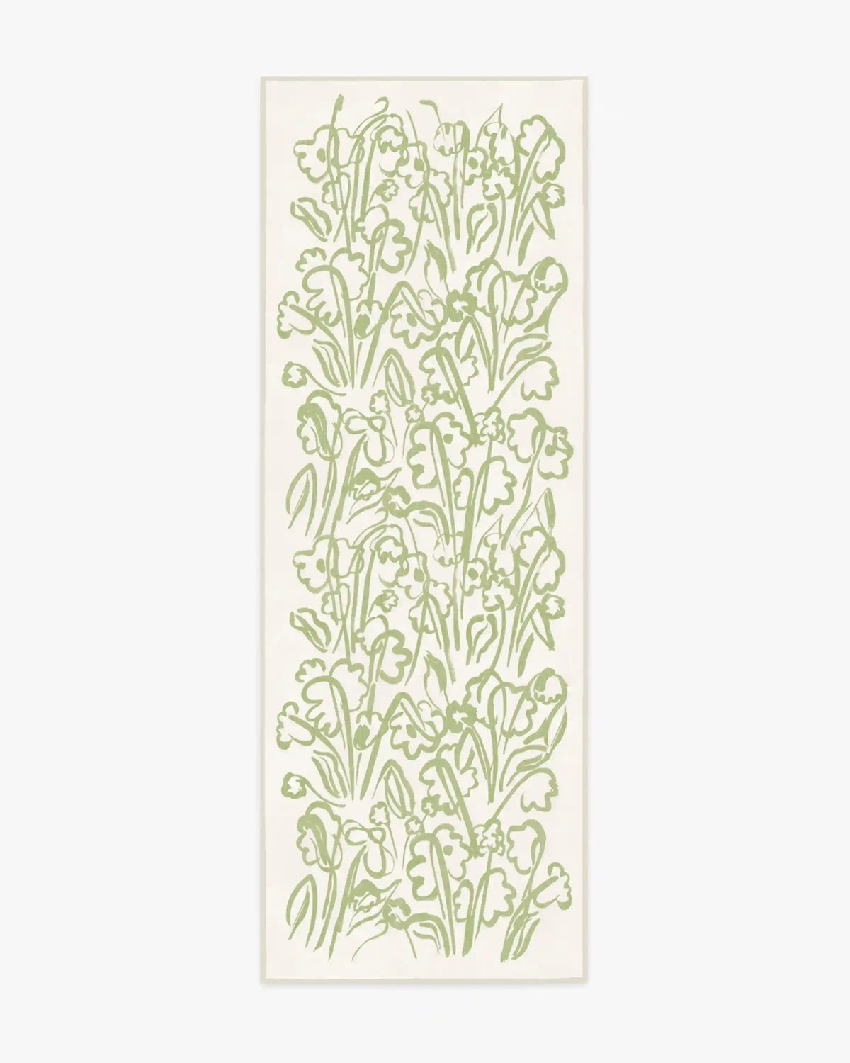 Ensikukat Green Rug by Marimekko