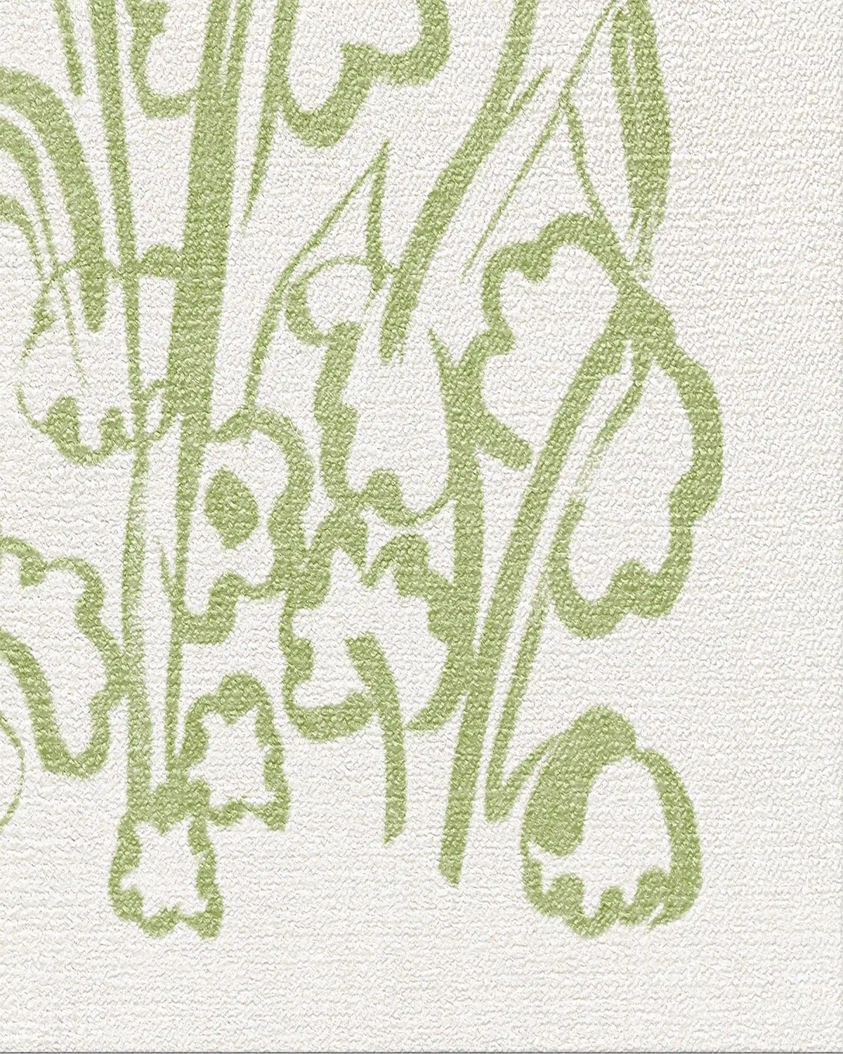 Ensikukat Green Rug by Marimekko